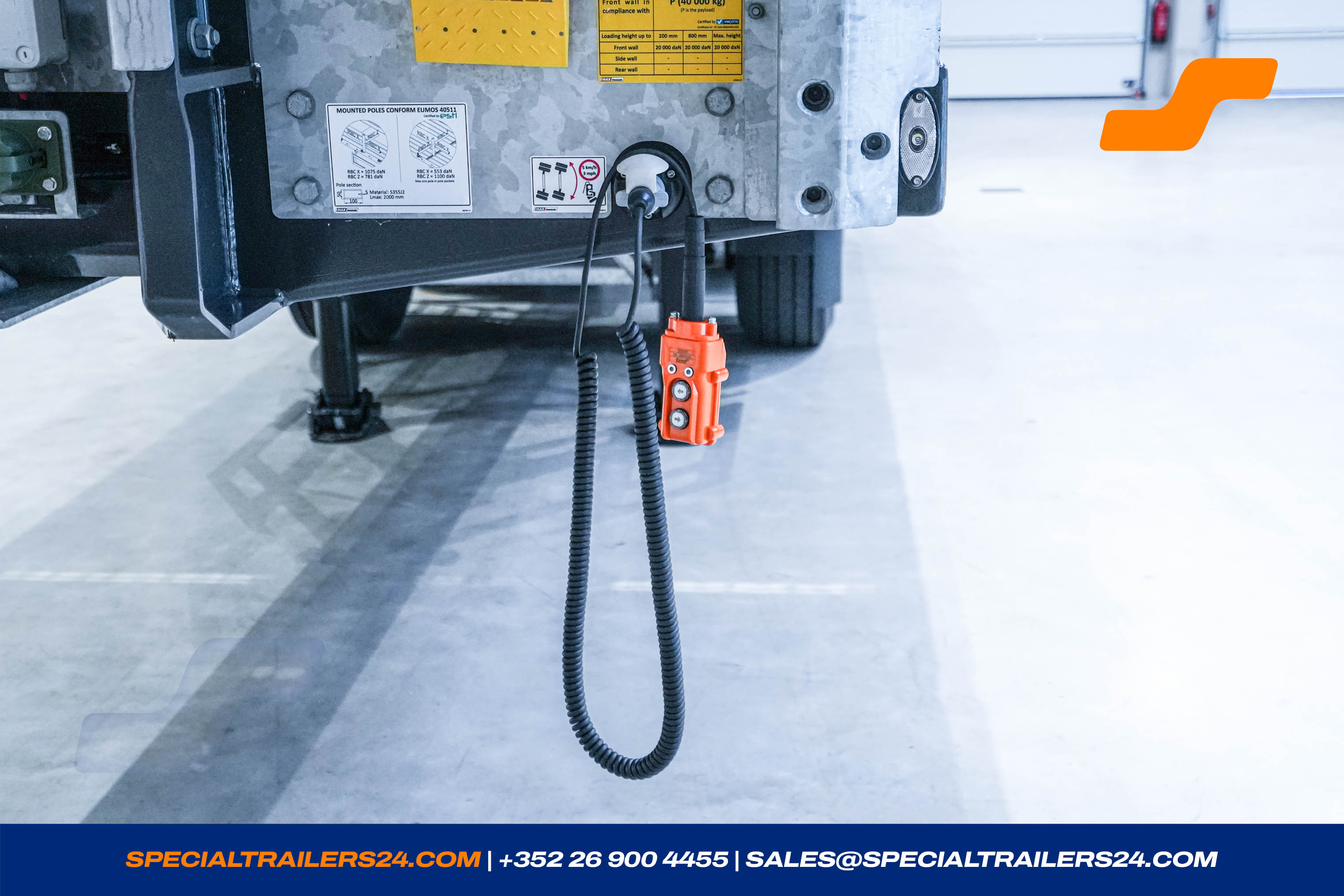 Flatbed trailer MAX Trailer MAX410 Vehicle for sale