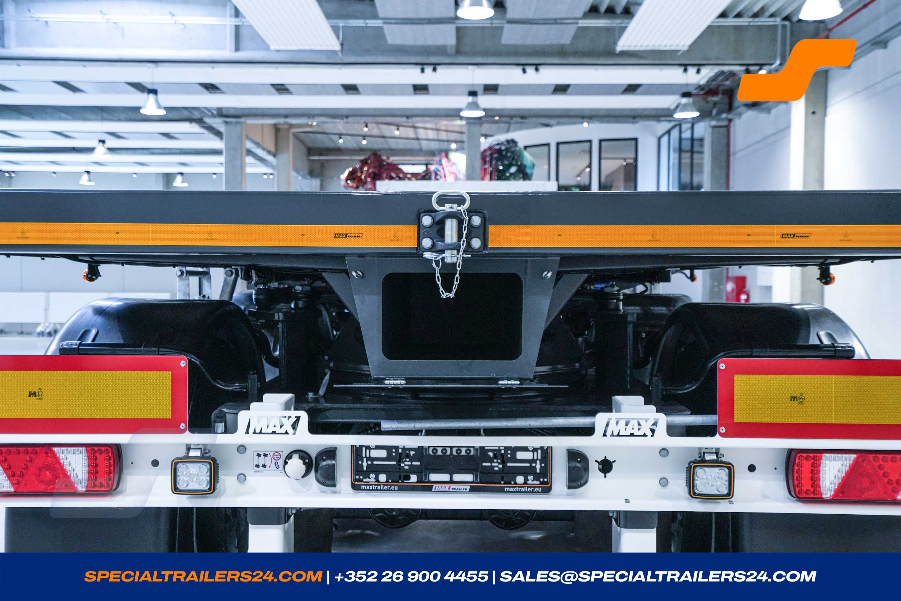 Flatbed trailer MAX Trailer MAX410 Vehicle for sale