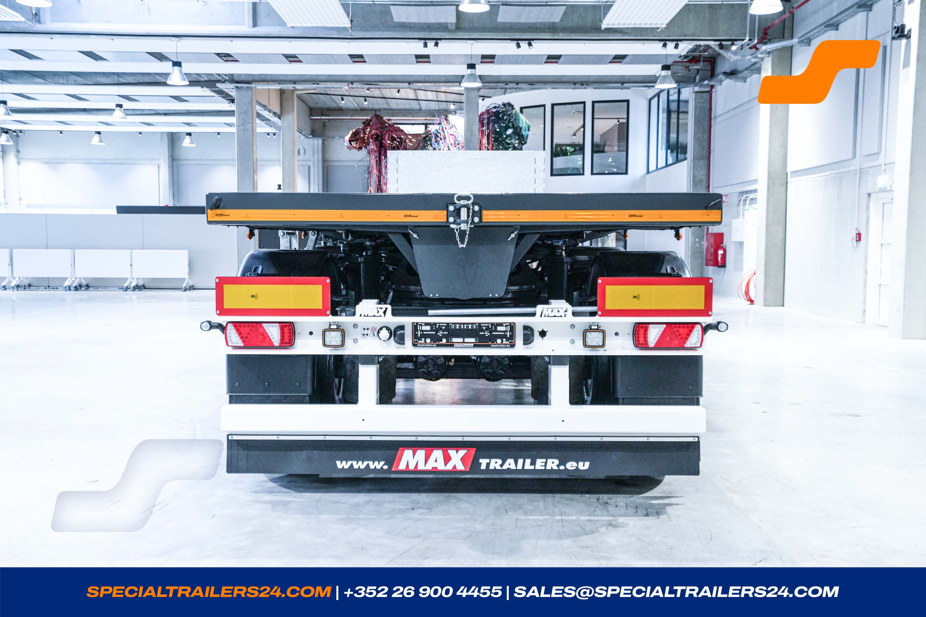 Flatbed trailer MAX Trailer MAX410 Vehicle for sale