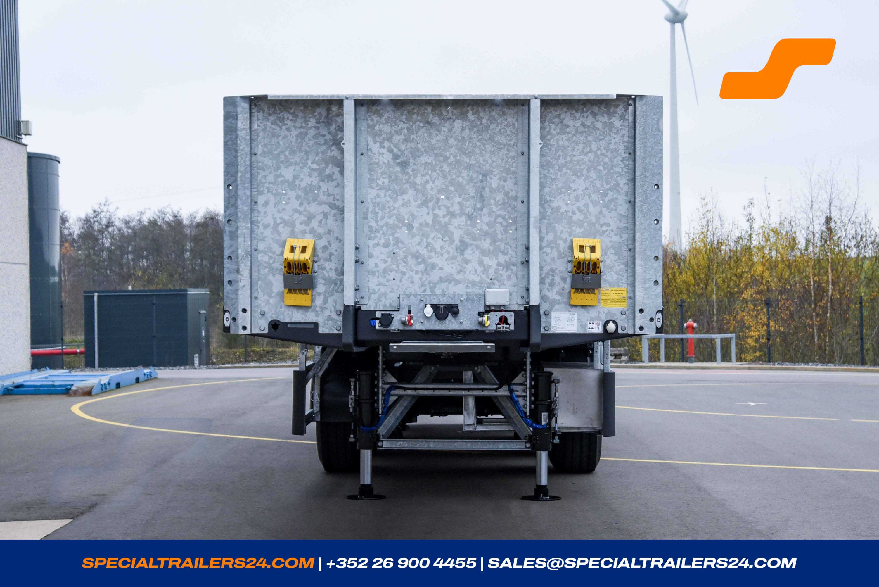 Flatbed trailer MAX Trailer MAX410 Vehicle for sale