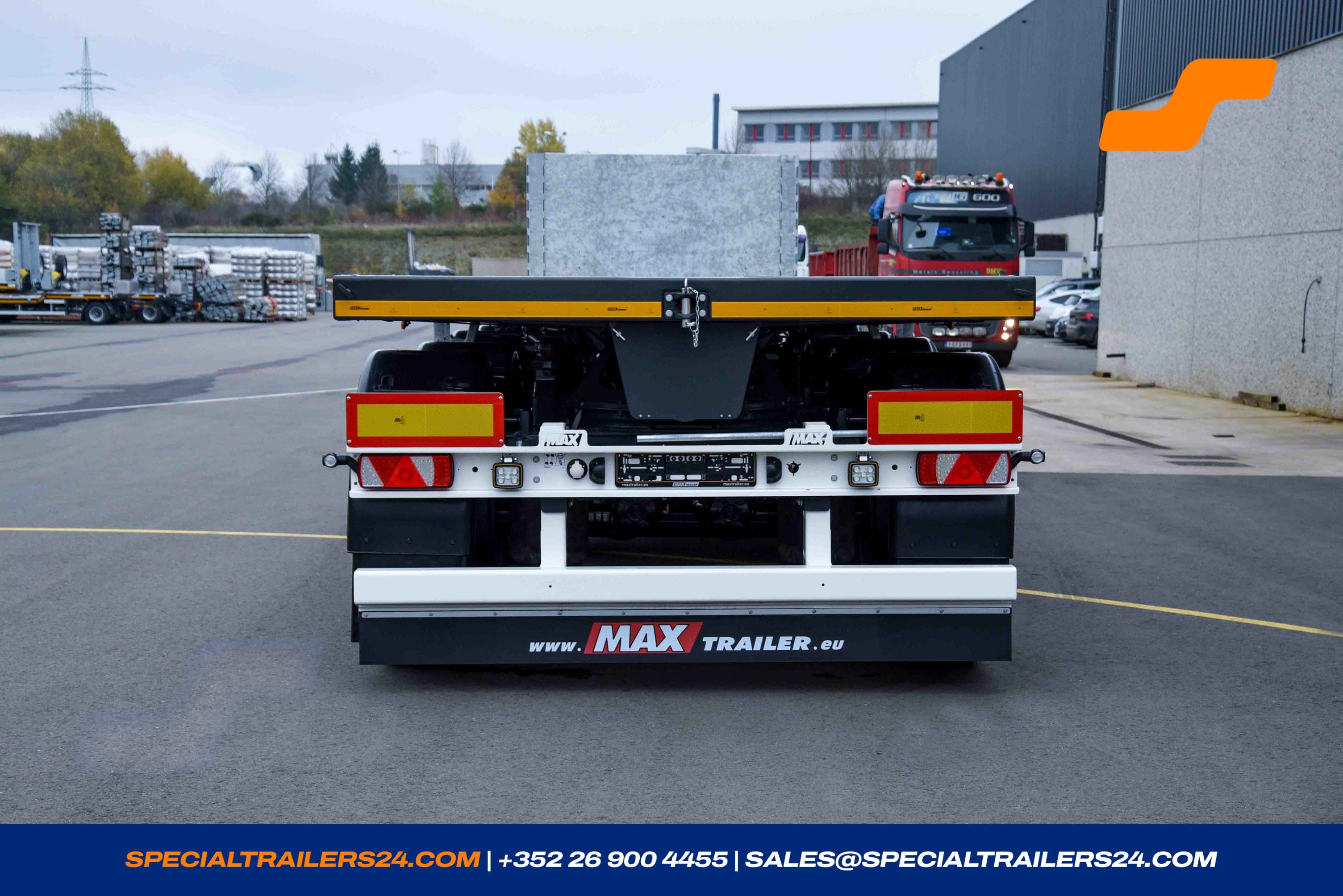 Flatbed trailer MAX Trailer MAX410 Vehicle for sale
