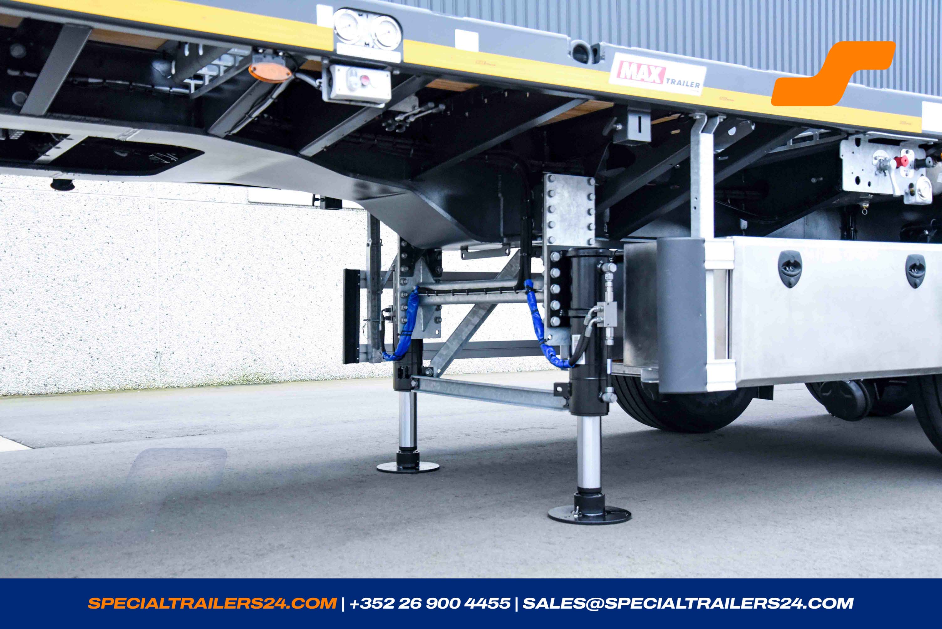 Flatbed trailer MAX Trailer MAX410 Vehicle for sale