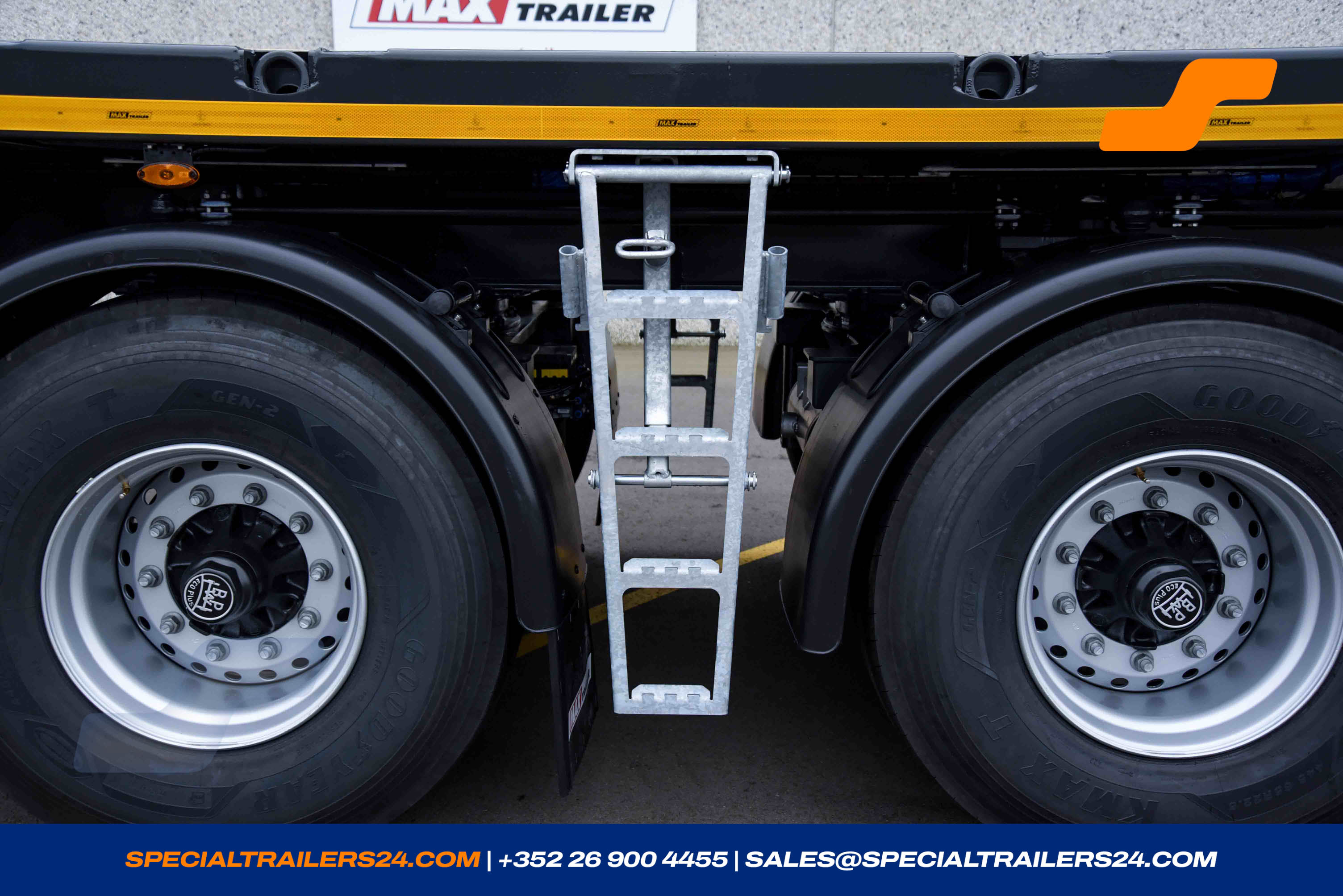 Flatbed trailer MAX Trailer MAX410 Vehicle for sale