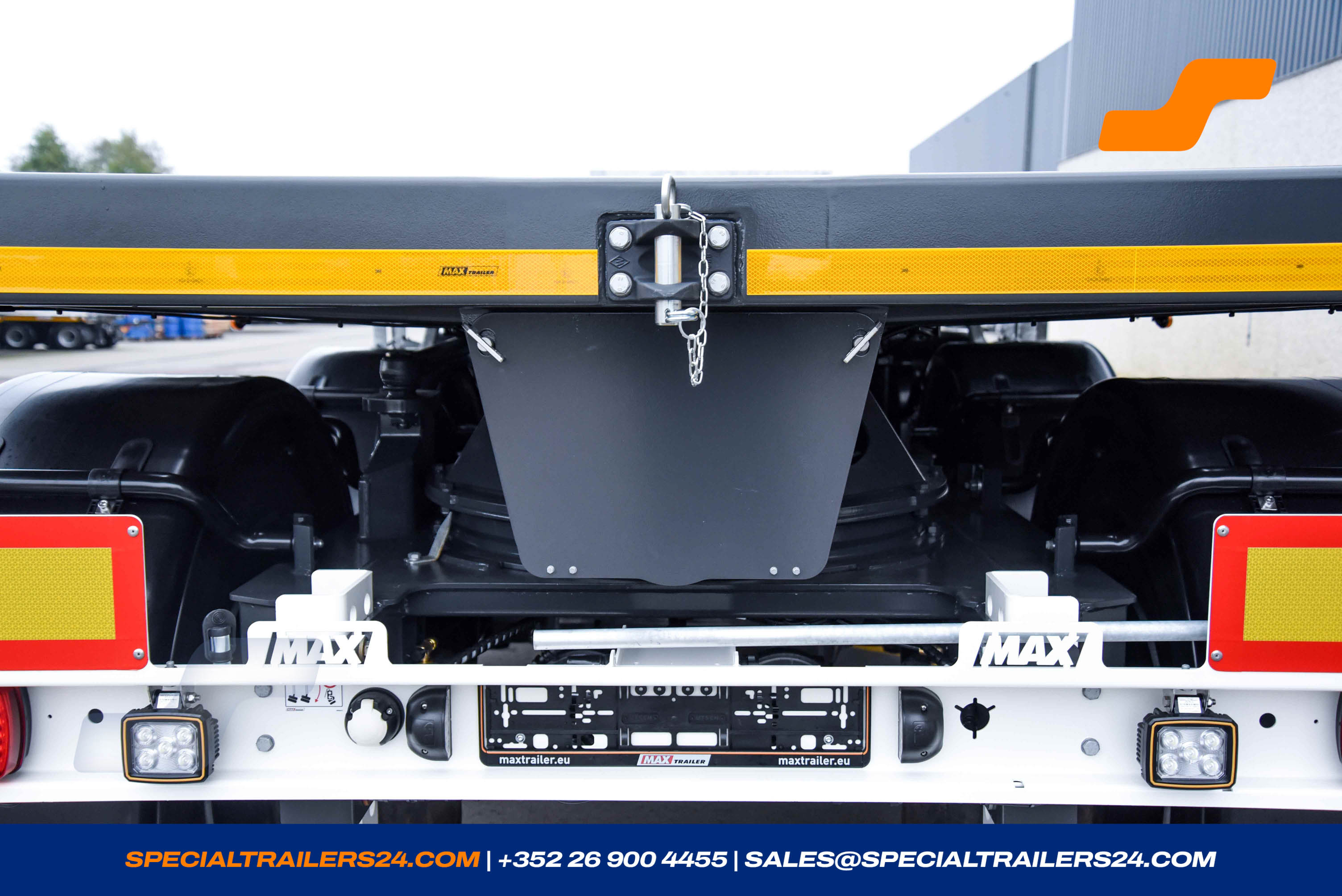 Flatbed trailer MAX Trailer MAX410 Vehicle for sale