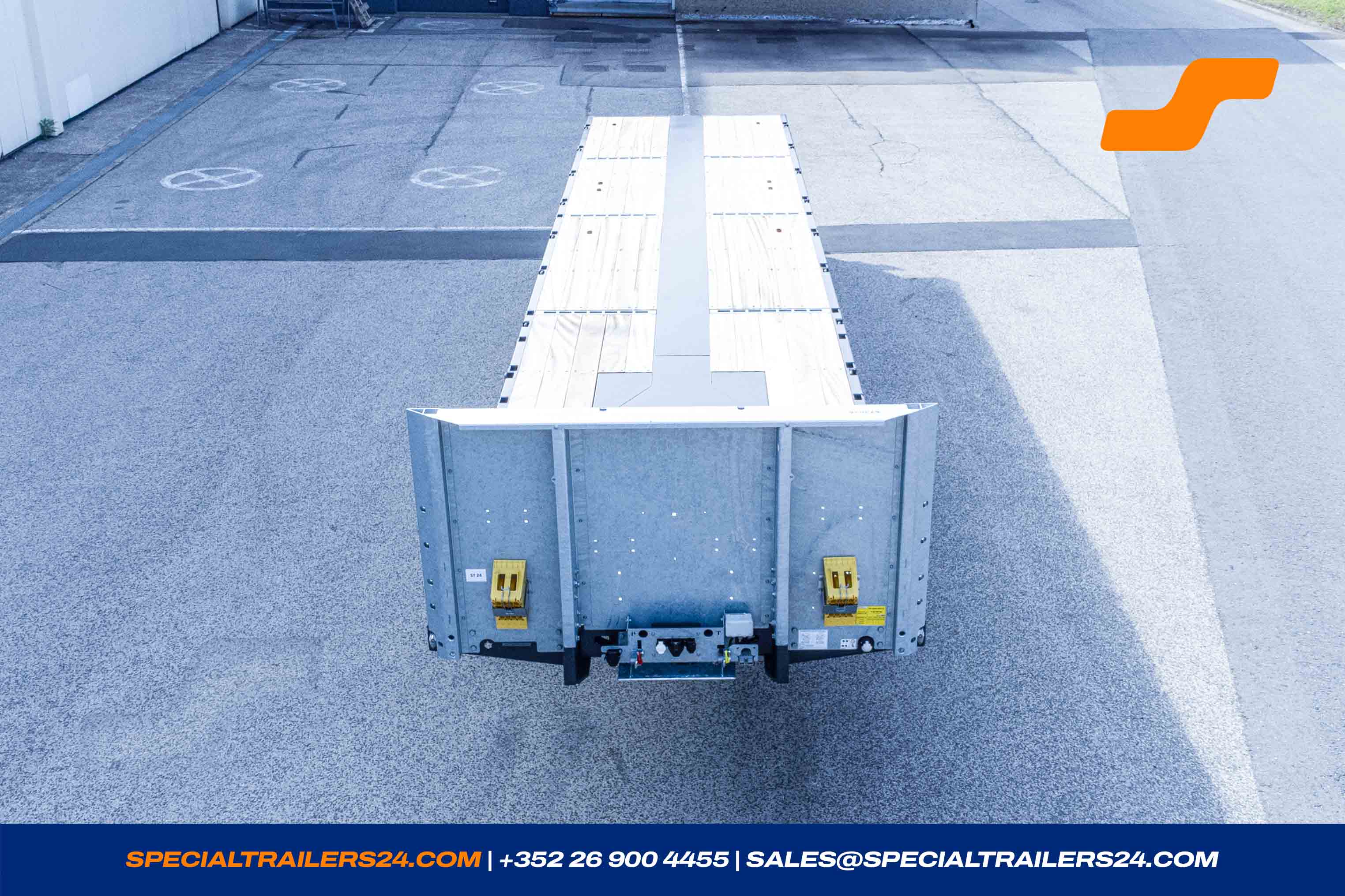 Flatbed trailer MAX Trailer MAX410 Vehicle for sale