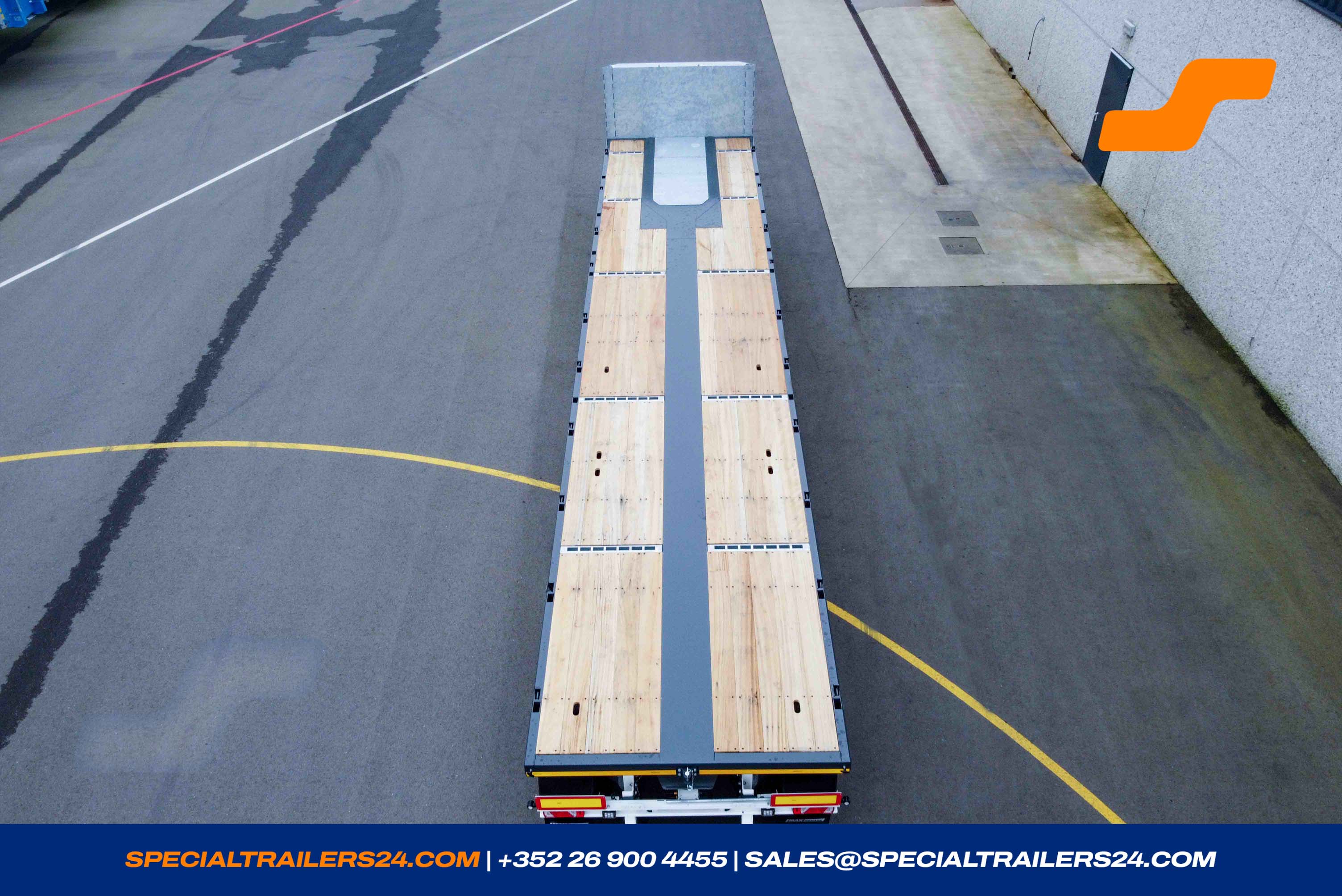 Flatbed trailer MAX Trailer MAX410 Vehicle for sale (image count prefix 27/29)