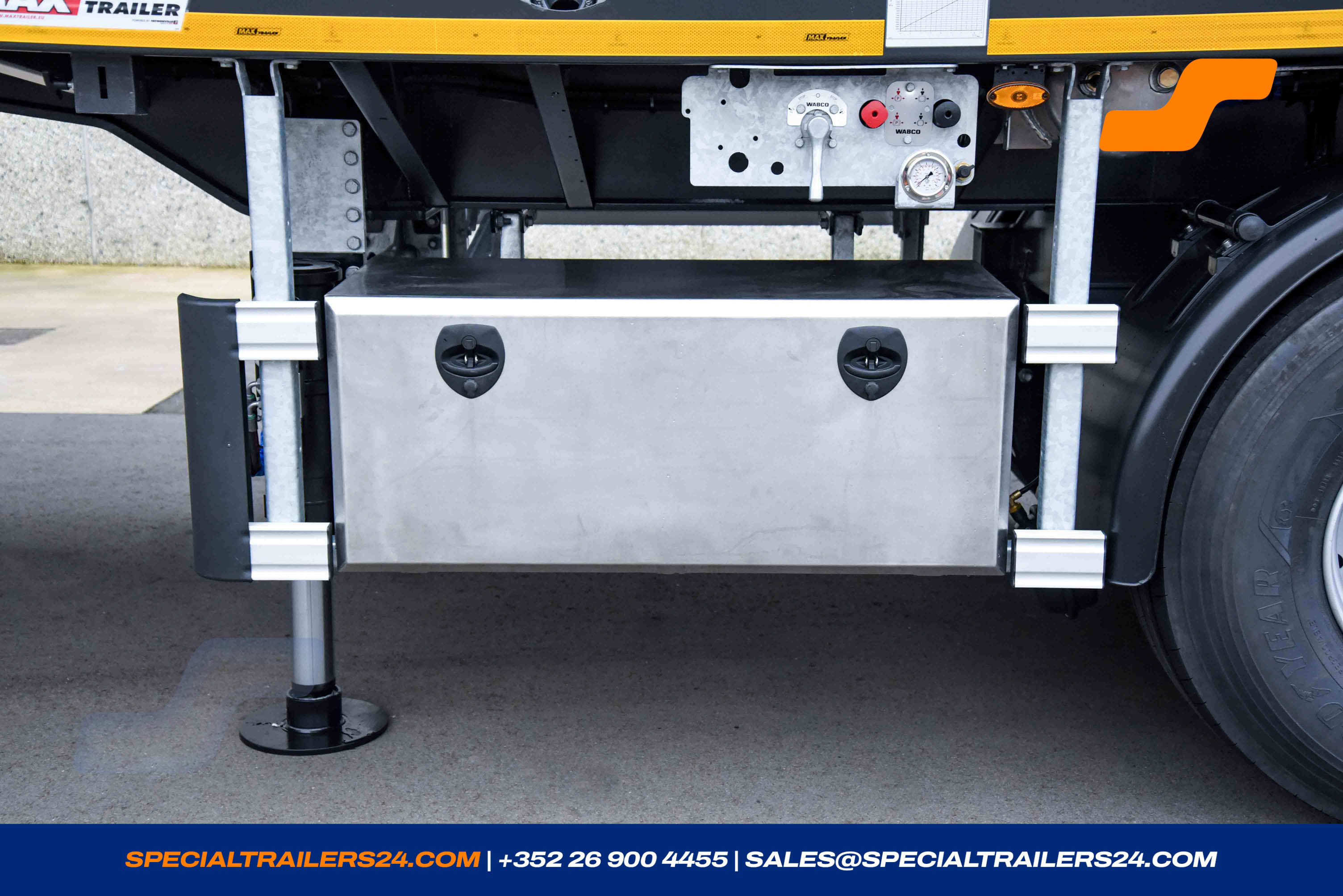 Flatbed trailer MAX Trailer MAX410 Vehicle for sale (image count prefix 13/29)