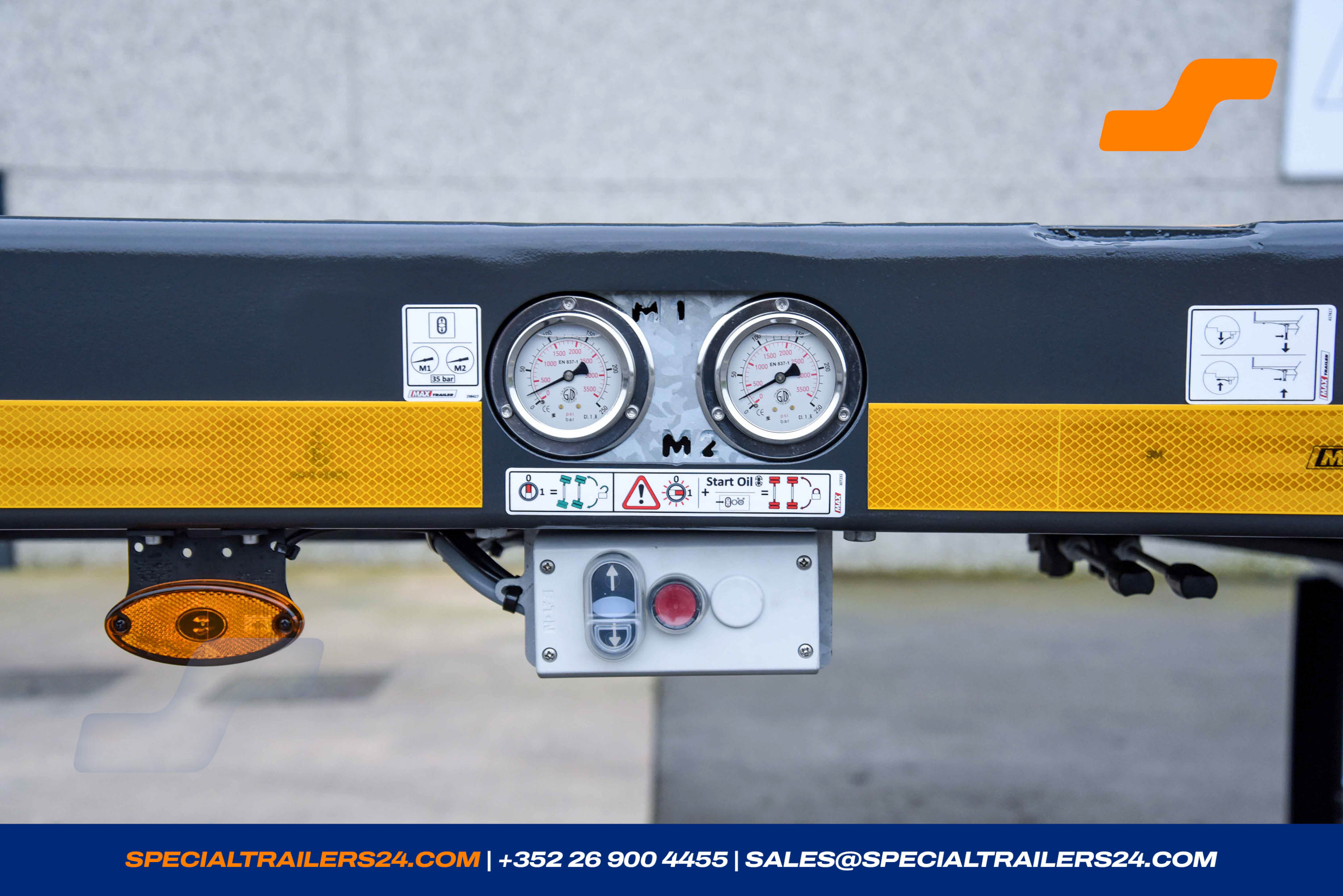 Flatbed trailer MAX Trailer MAX410 Vehicle for sale (image count prefix 9/29)