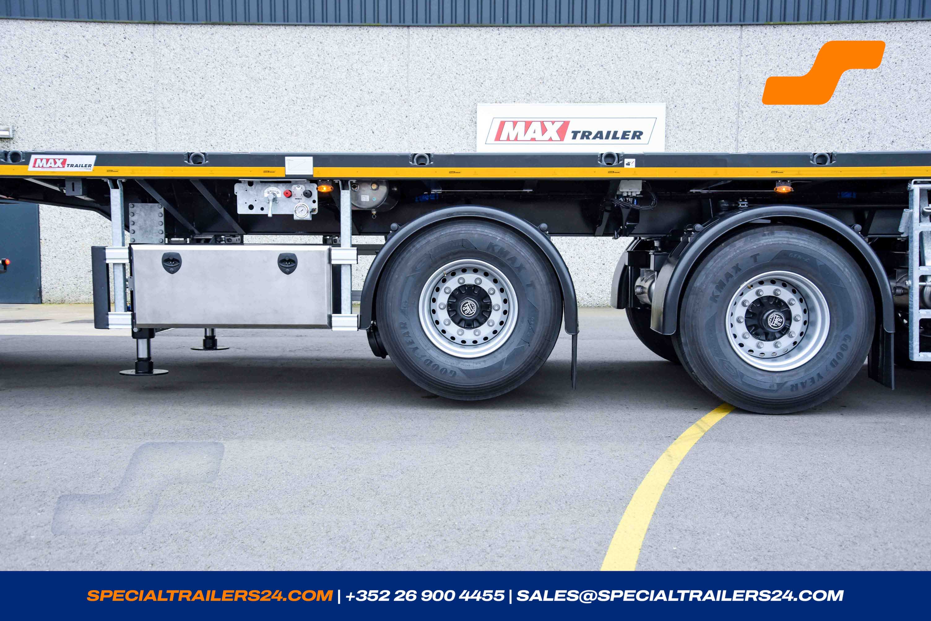 Flatbed trailer MAX Trailer MAX410 Vehicle for sale (image count prefix 17/29)