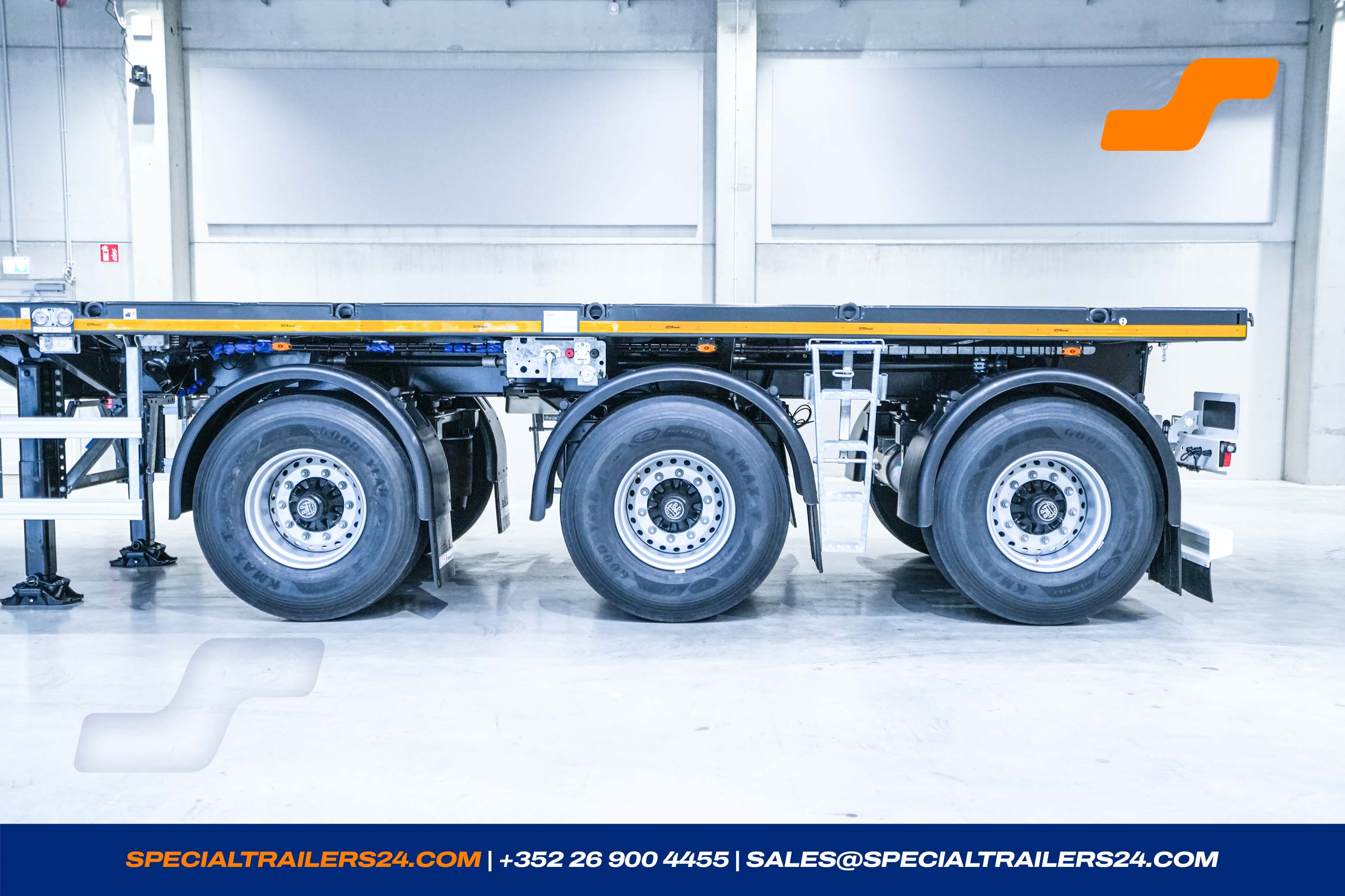 Flatbed trailer MAX Trailer MAX410 Vehicle for sale (image count prefix 15/25)
