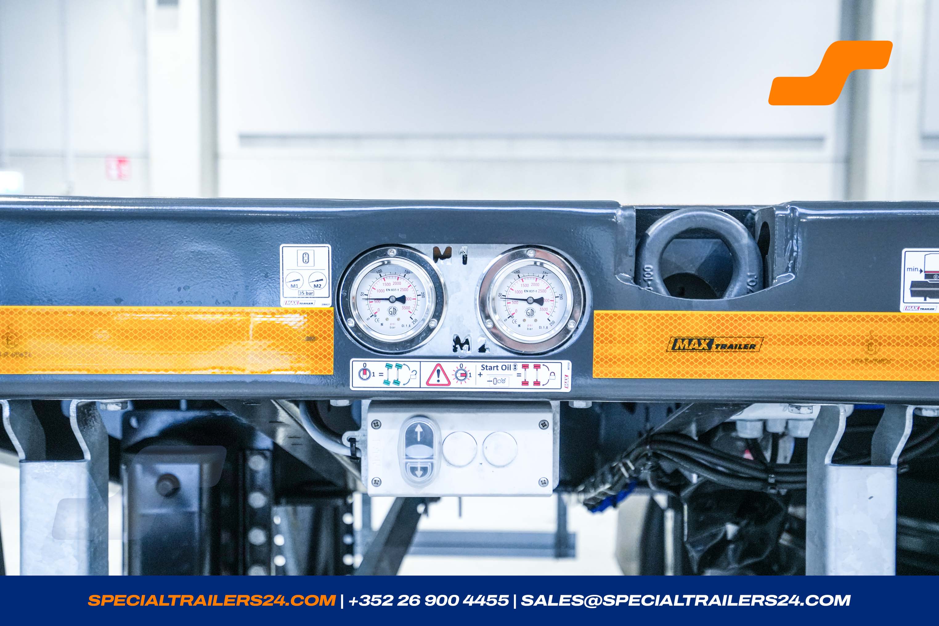 Flatbed trailer MAX Trailer MAX410 Vehicle for sale (image count prefix 13/25)