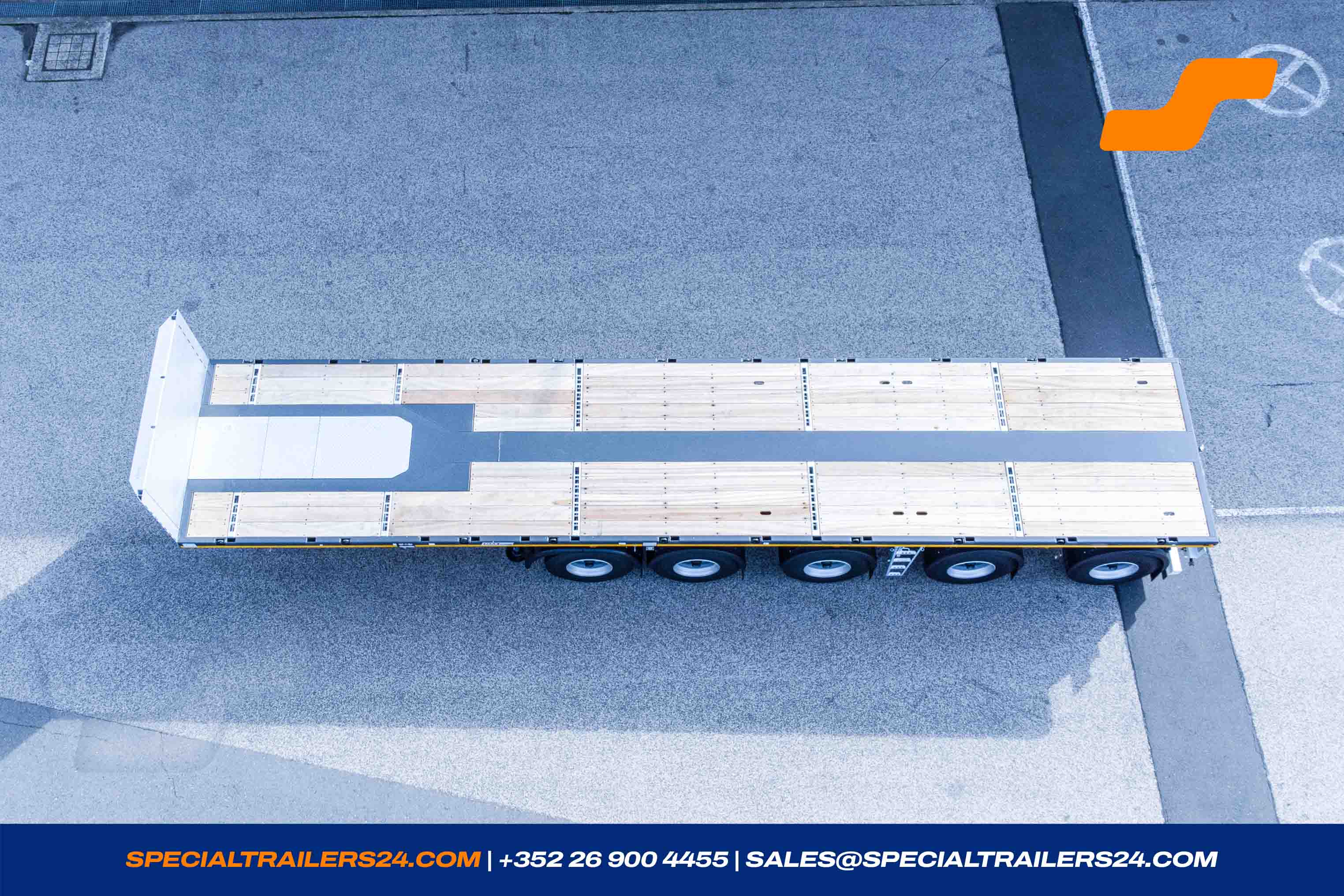 Flatbed trailer MAX Trailer MAX410 Vehicle for sale (image count prefix 36/36)