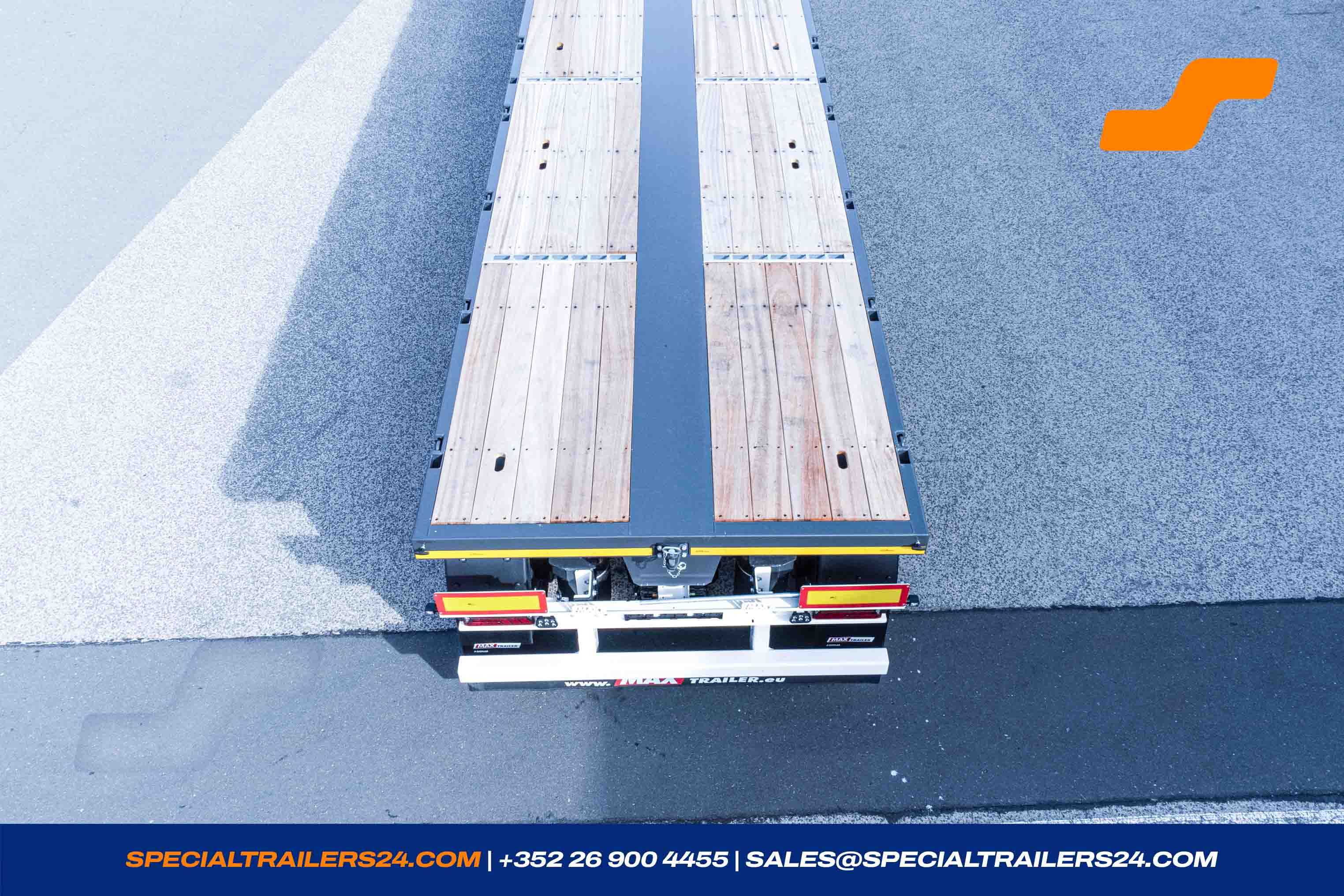 Flatbed trailer MAX Trailer MAX410 Vehicle for sale (image count prefix 33/36)
