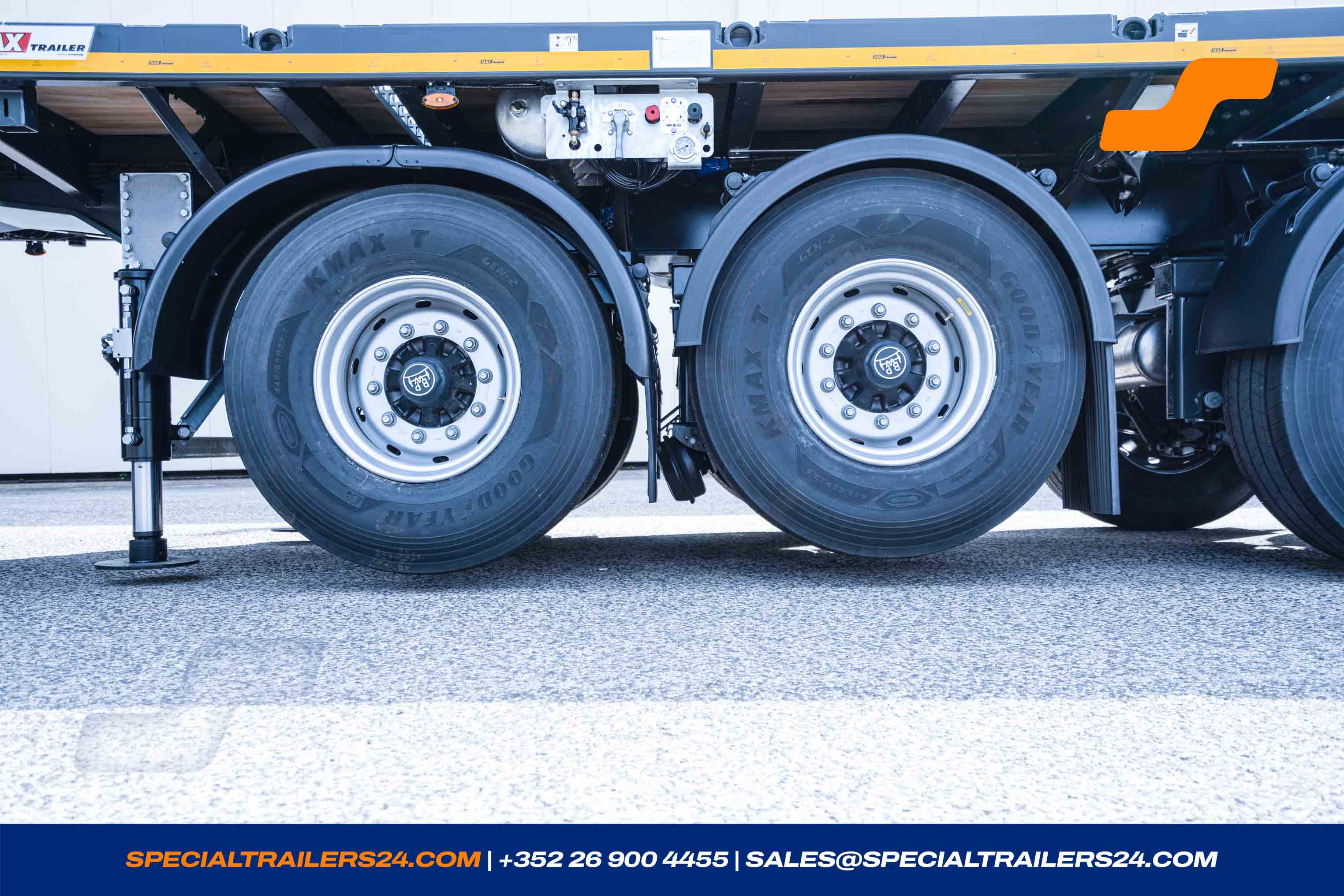 Flatbed trailer MAX Trailer MAX410 Vehicle for sale (image count prefix 30/36)