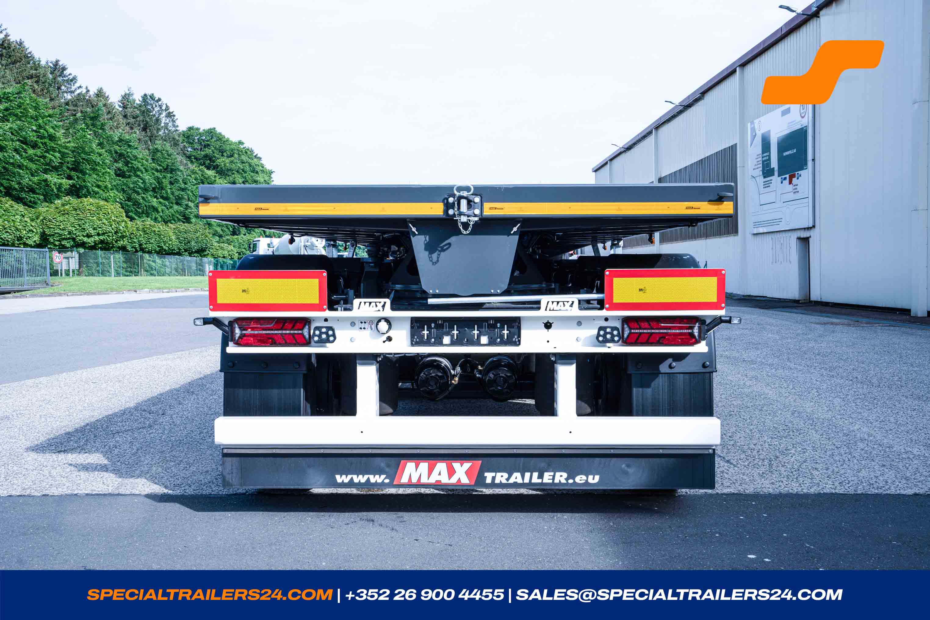 Flatbed trailer MAX Trailer MAX410 Vehicle for sale (image count prefix 25/36)