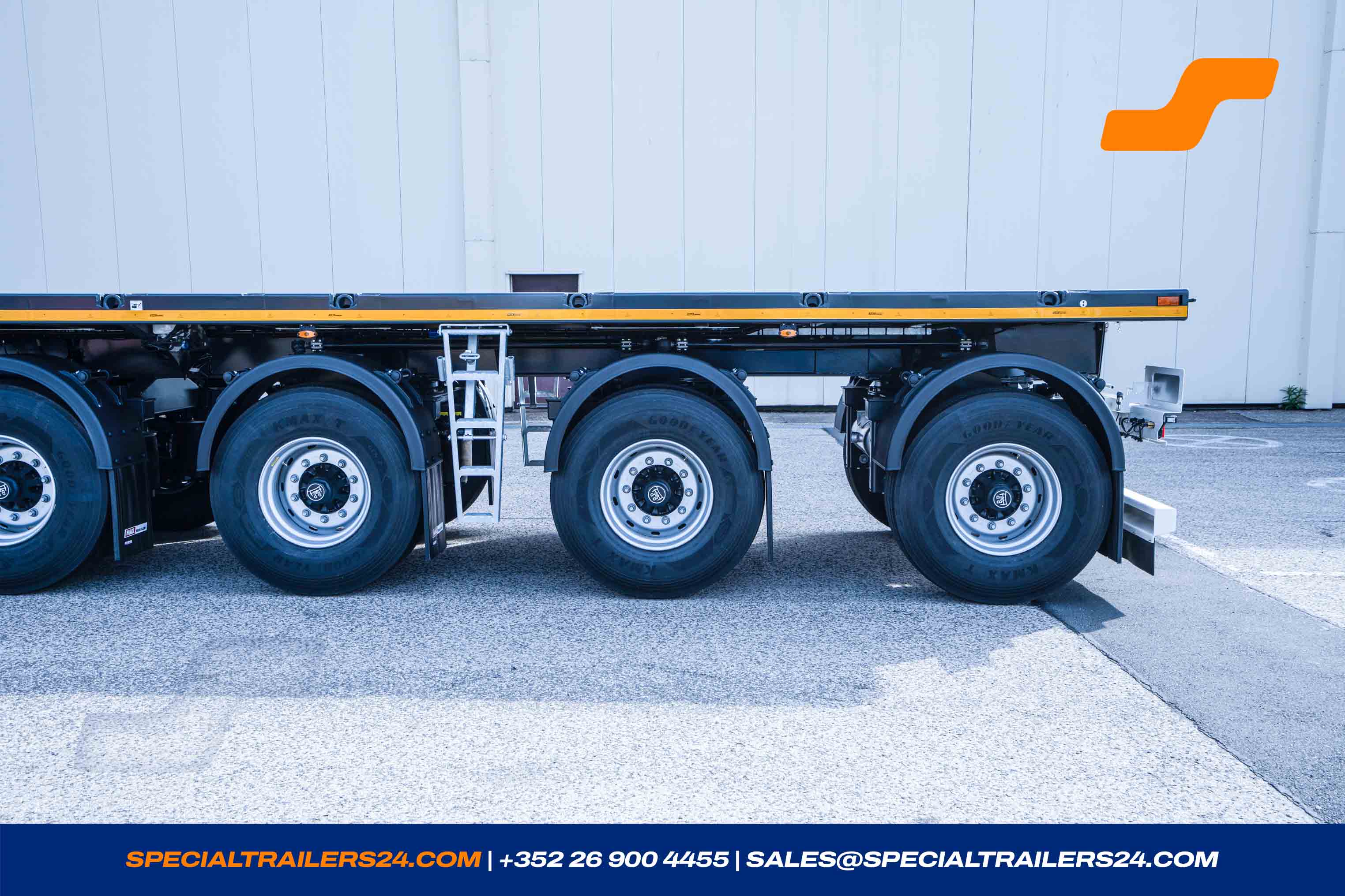 Flatbed trailer MAX Trailer MAX410 Vehicle for sale (image count prefix 23/36)