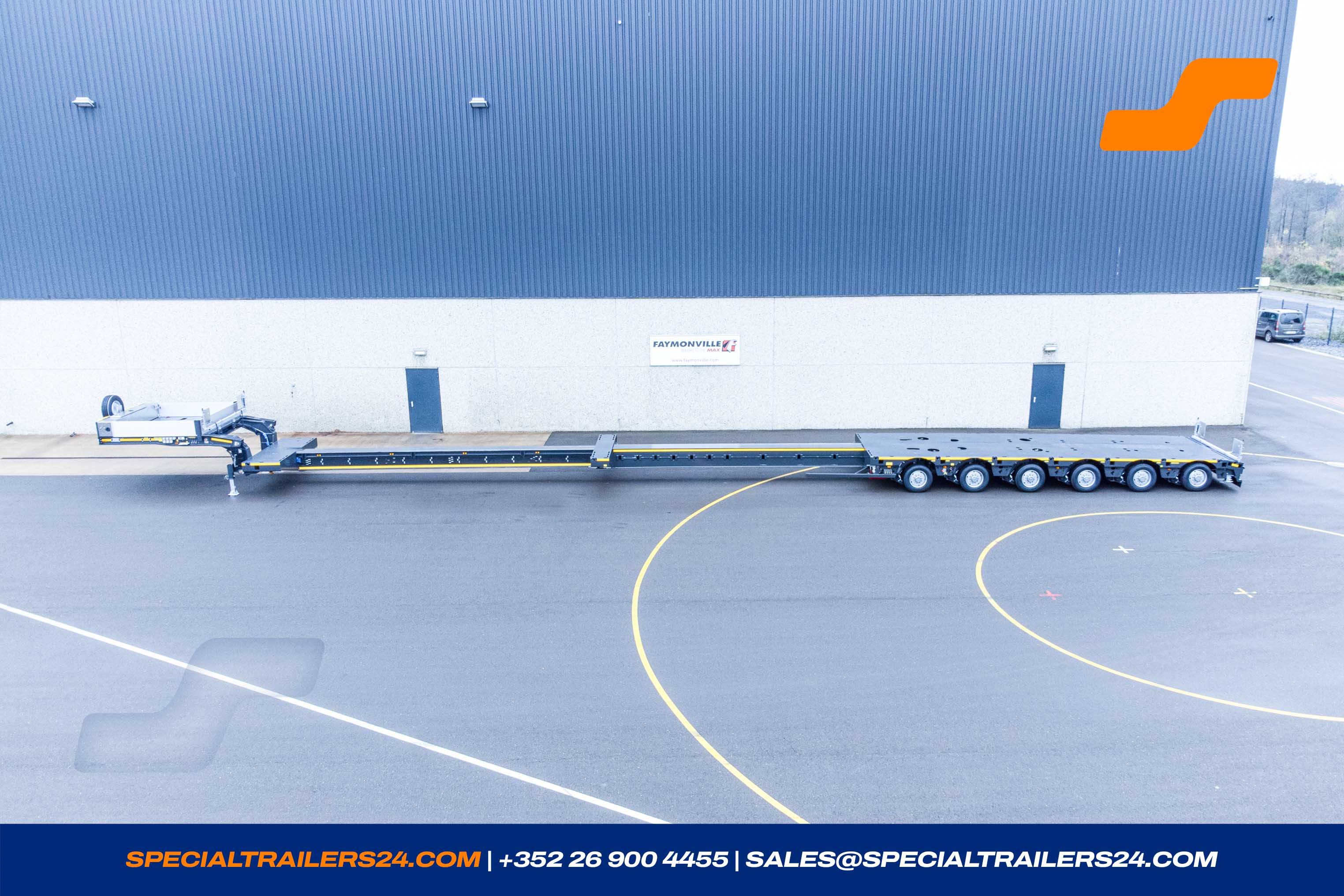 Low loader Faymonville MultiMAX-PA-X Vehicle for sale