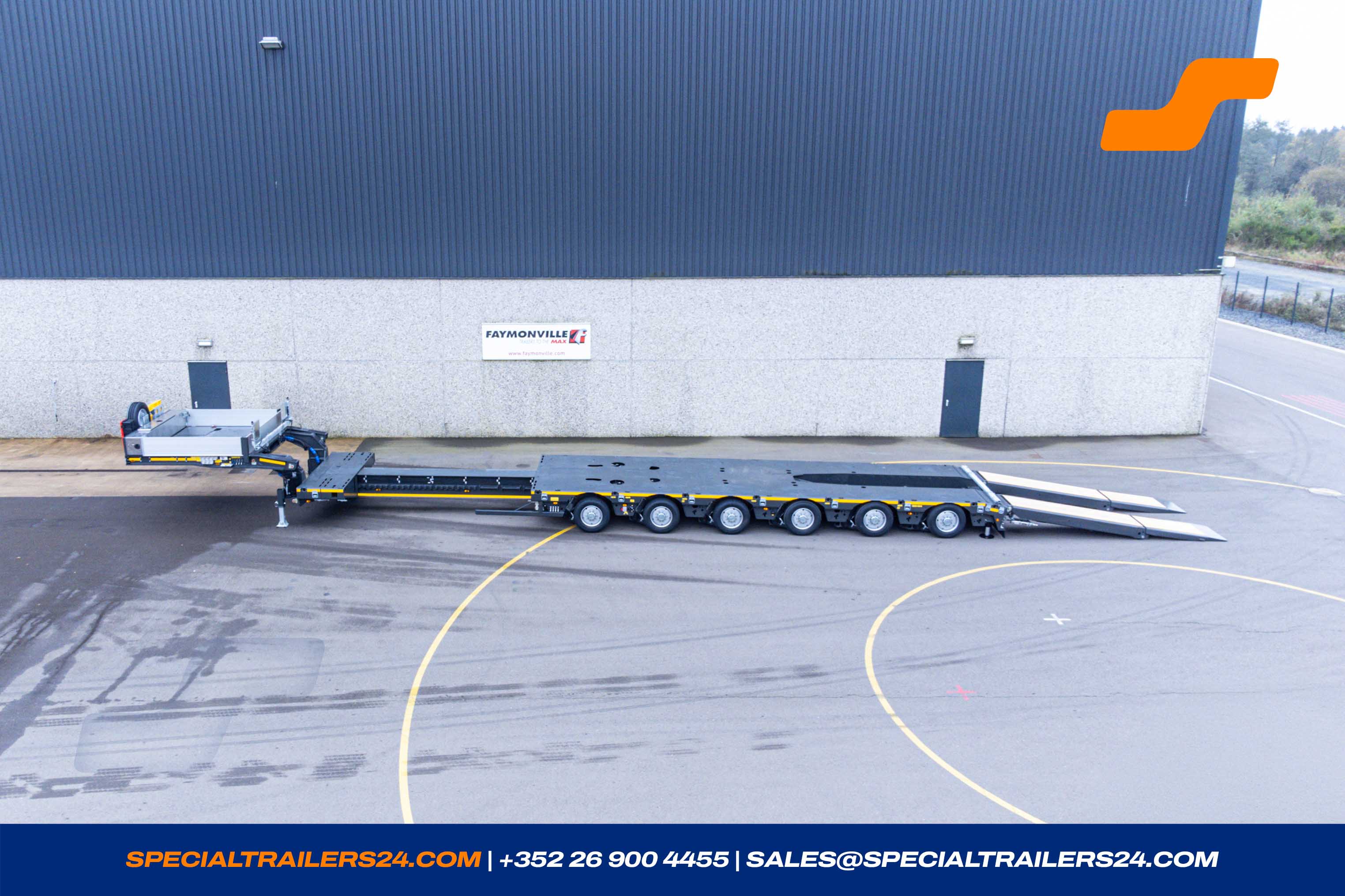Low loader Faymonville MultiMAX-PA-X Vehicle for sale