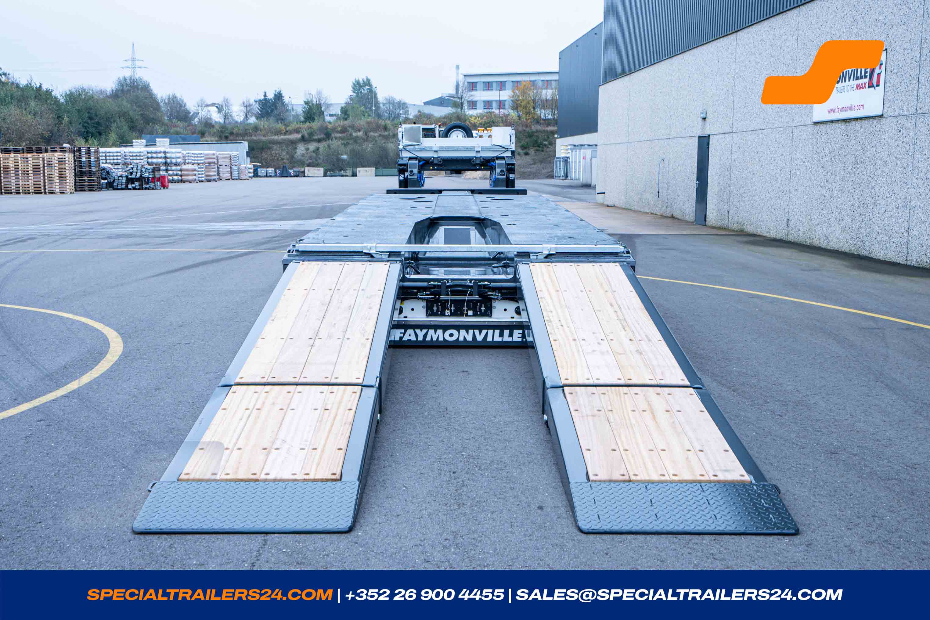 Low loader Faymonville MultiMAX-PA-X Vehicle for sale