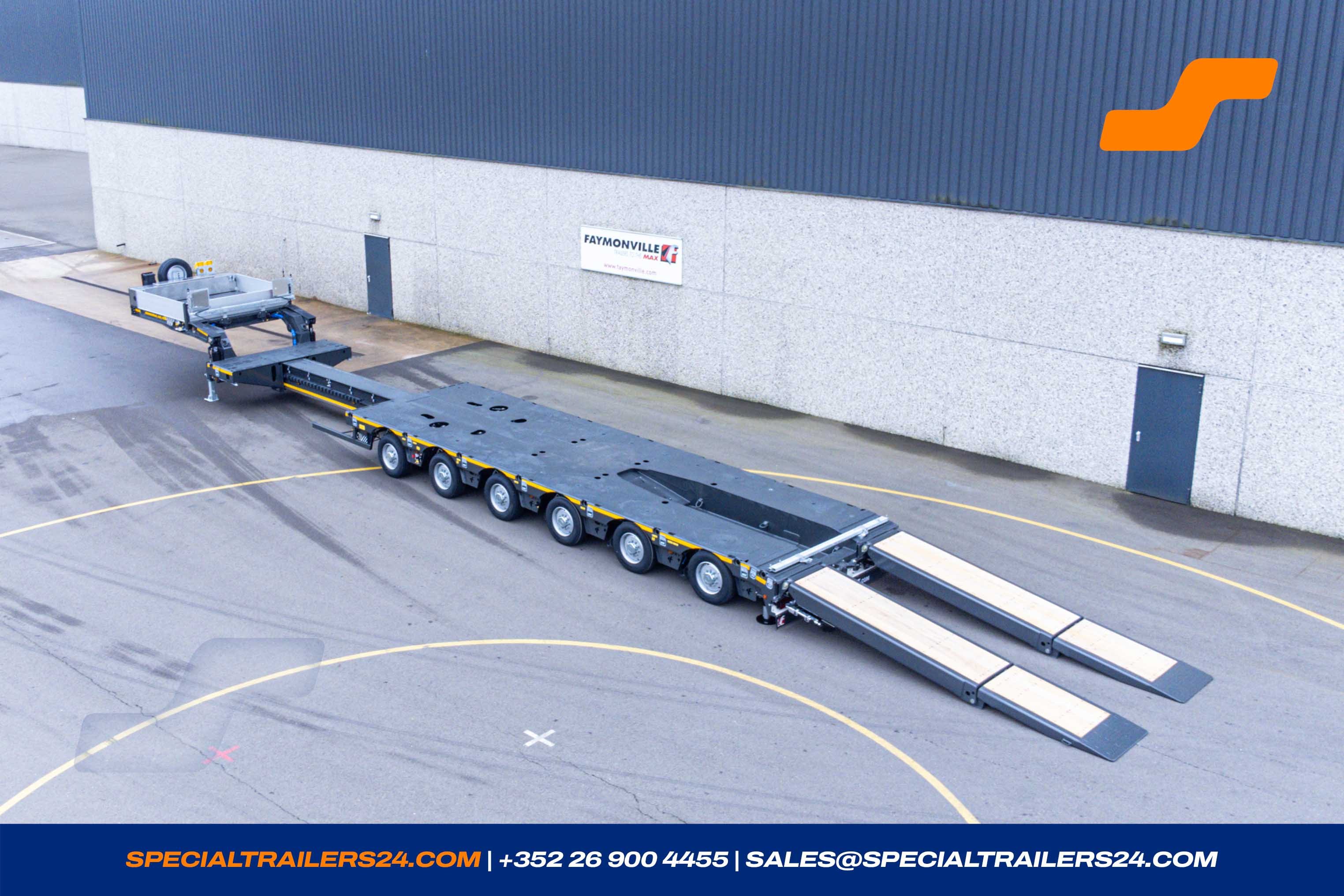 Low loader Faymonville MultiMAX-PA-X Vehicle for sale