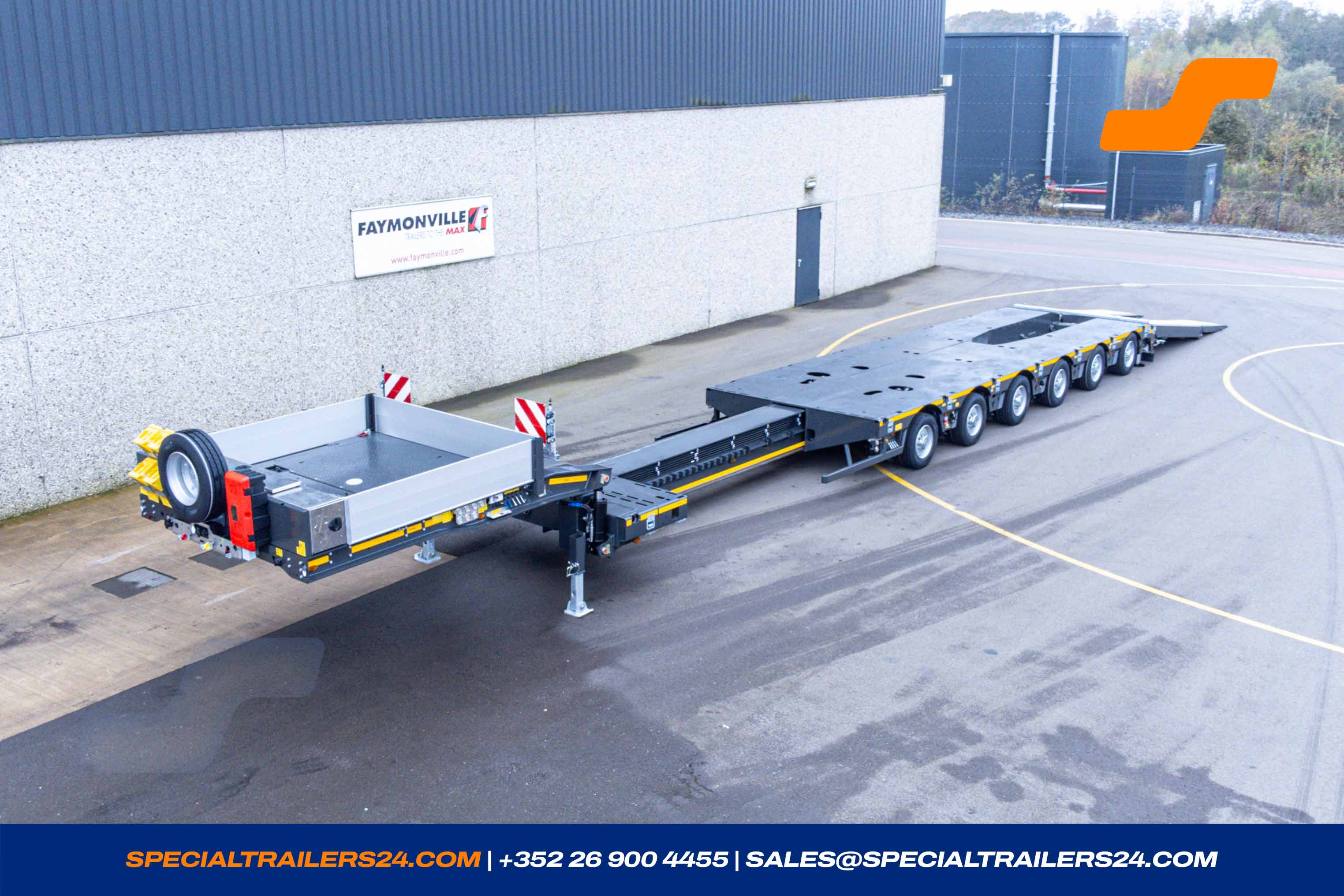 Low loader Faymonville MultiMAX-PA-X Vehicle for sale