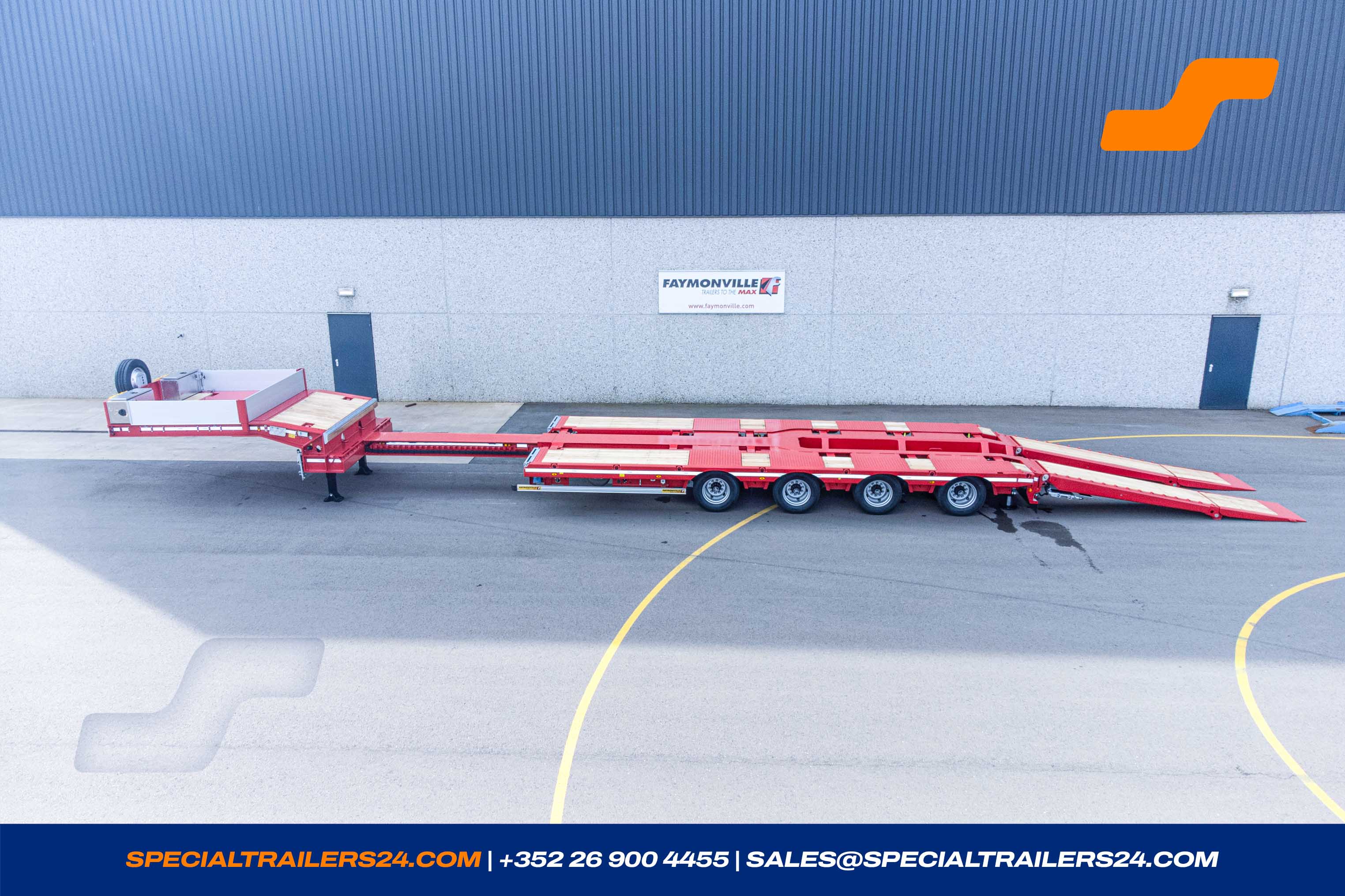 Low loader MAX Trailer MAX100 Vehicle for sale