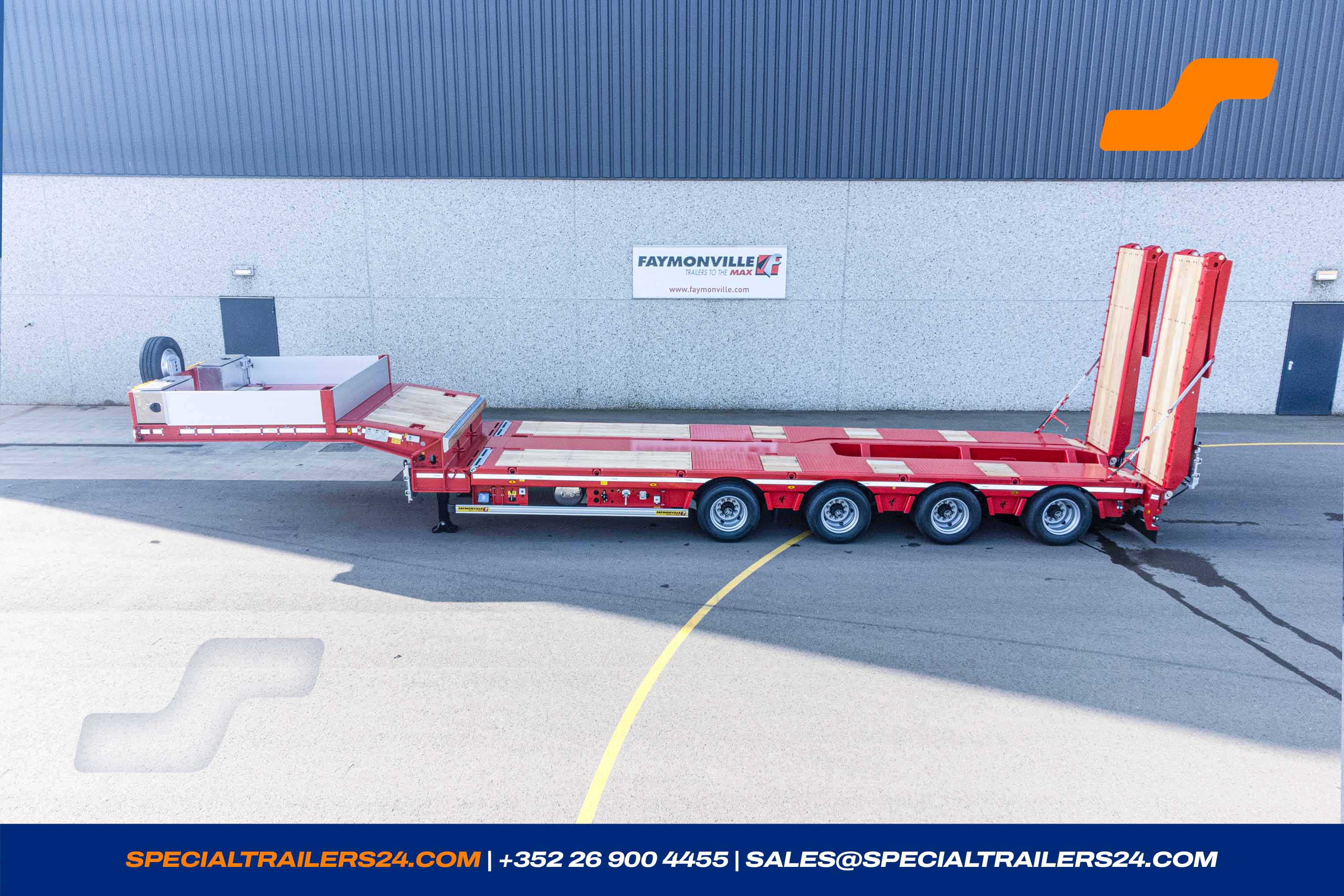 Low loader MAX Trailer MAX100 Vehicle for sale