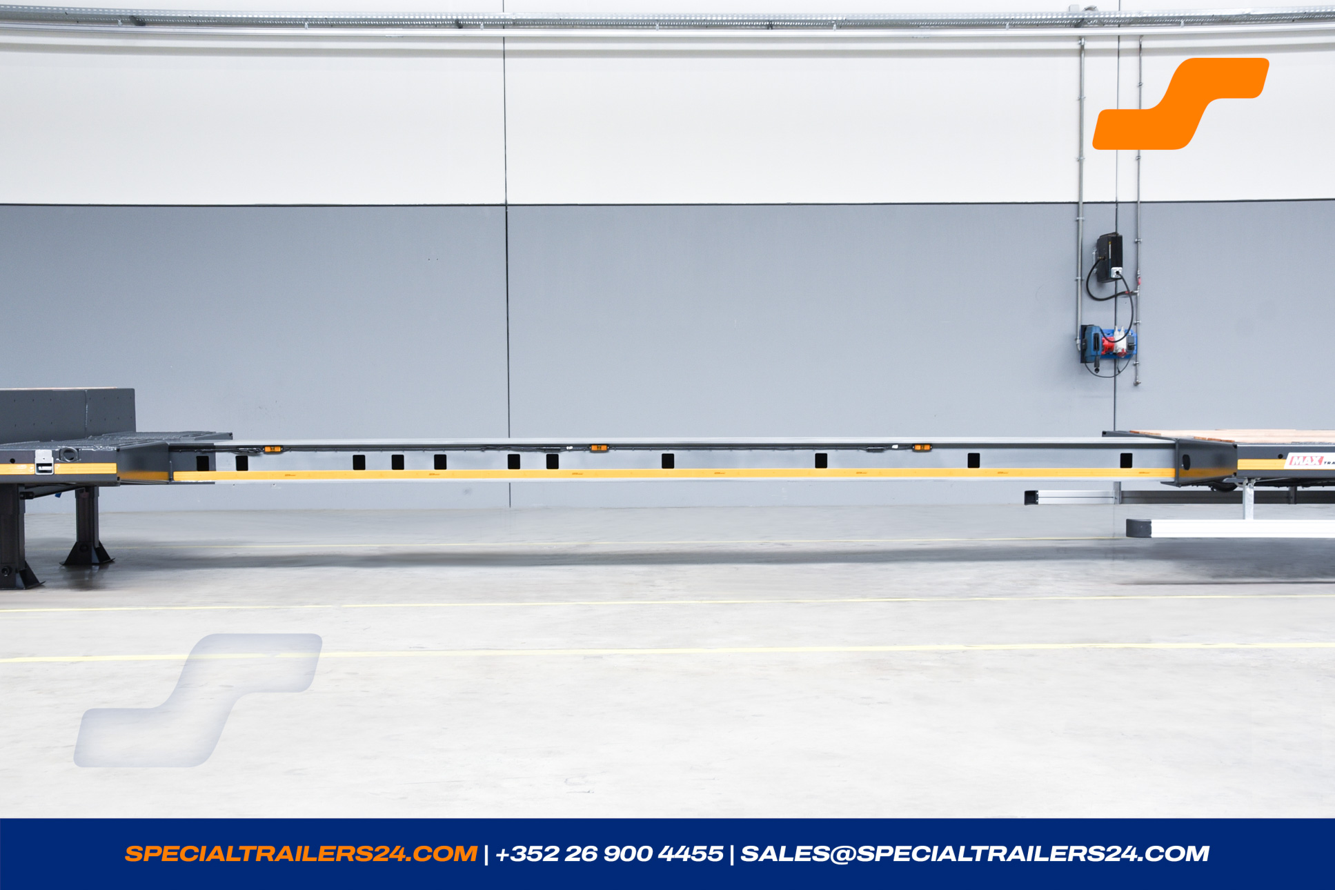 Low loader MAX Trailer MAX100 Vehicle for sale