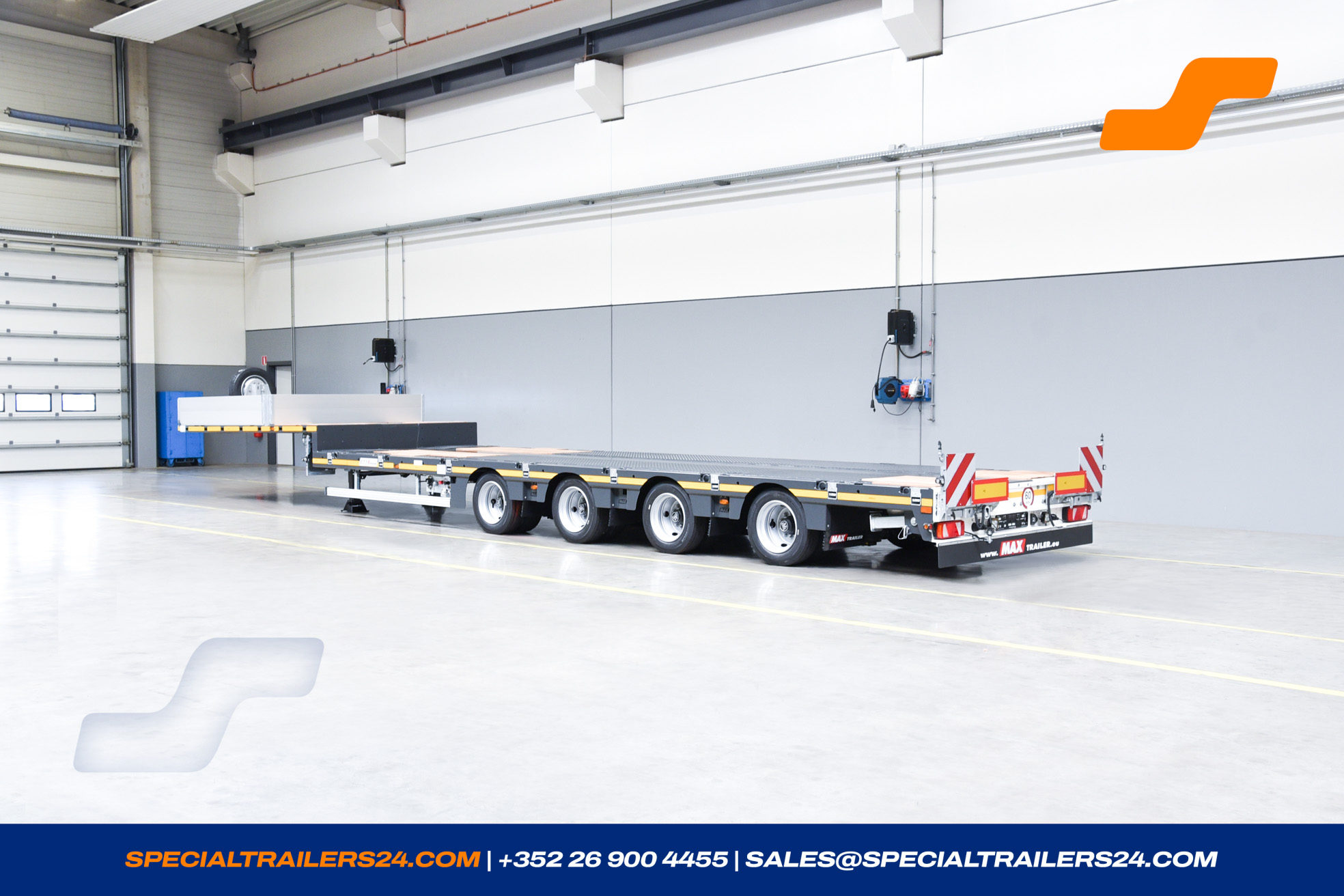 Low loader MAX Trailer MAX100 Vehicle for sale