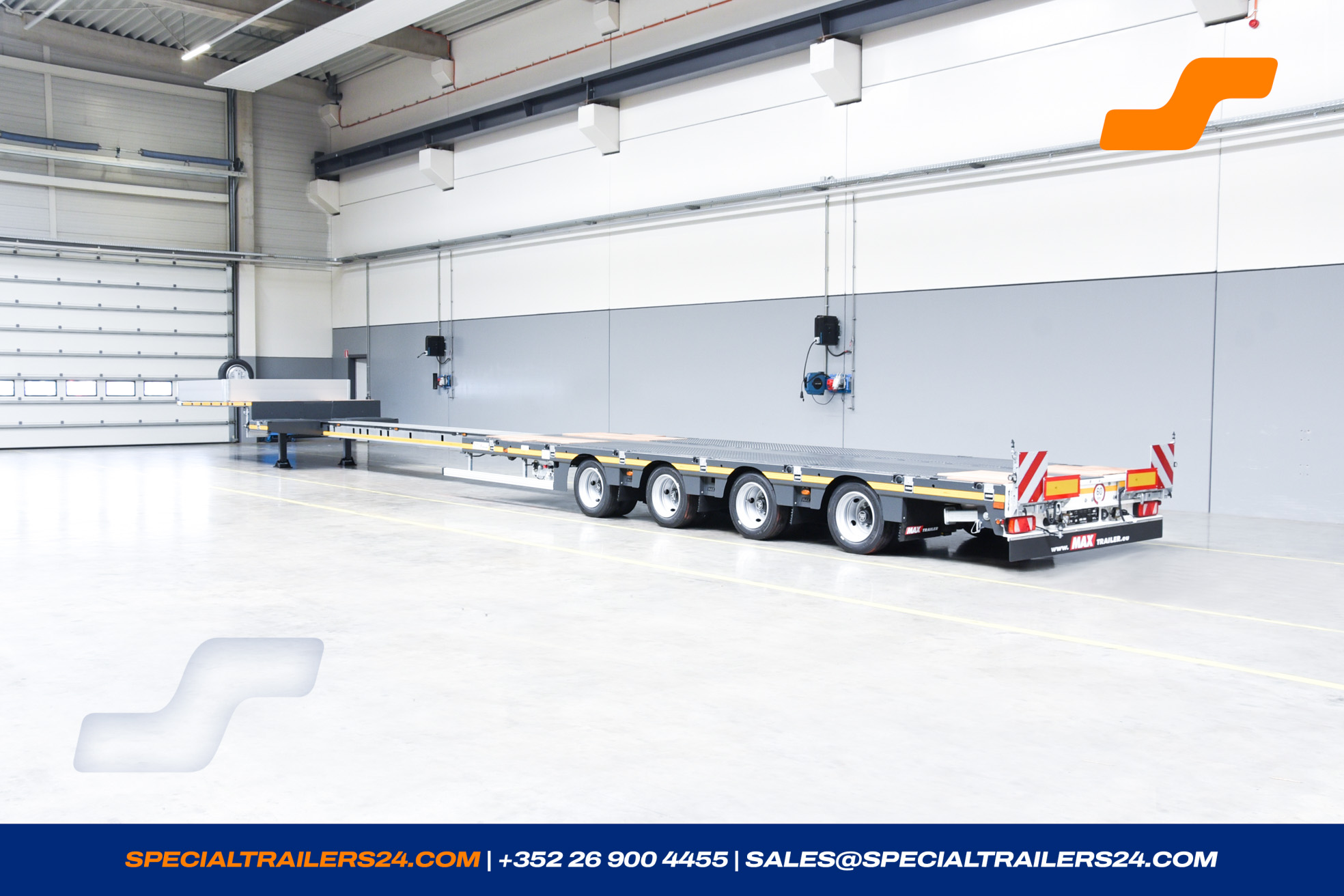 Low loader MAX Trailer MAX100 Vehicle for sale