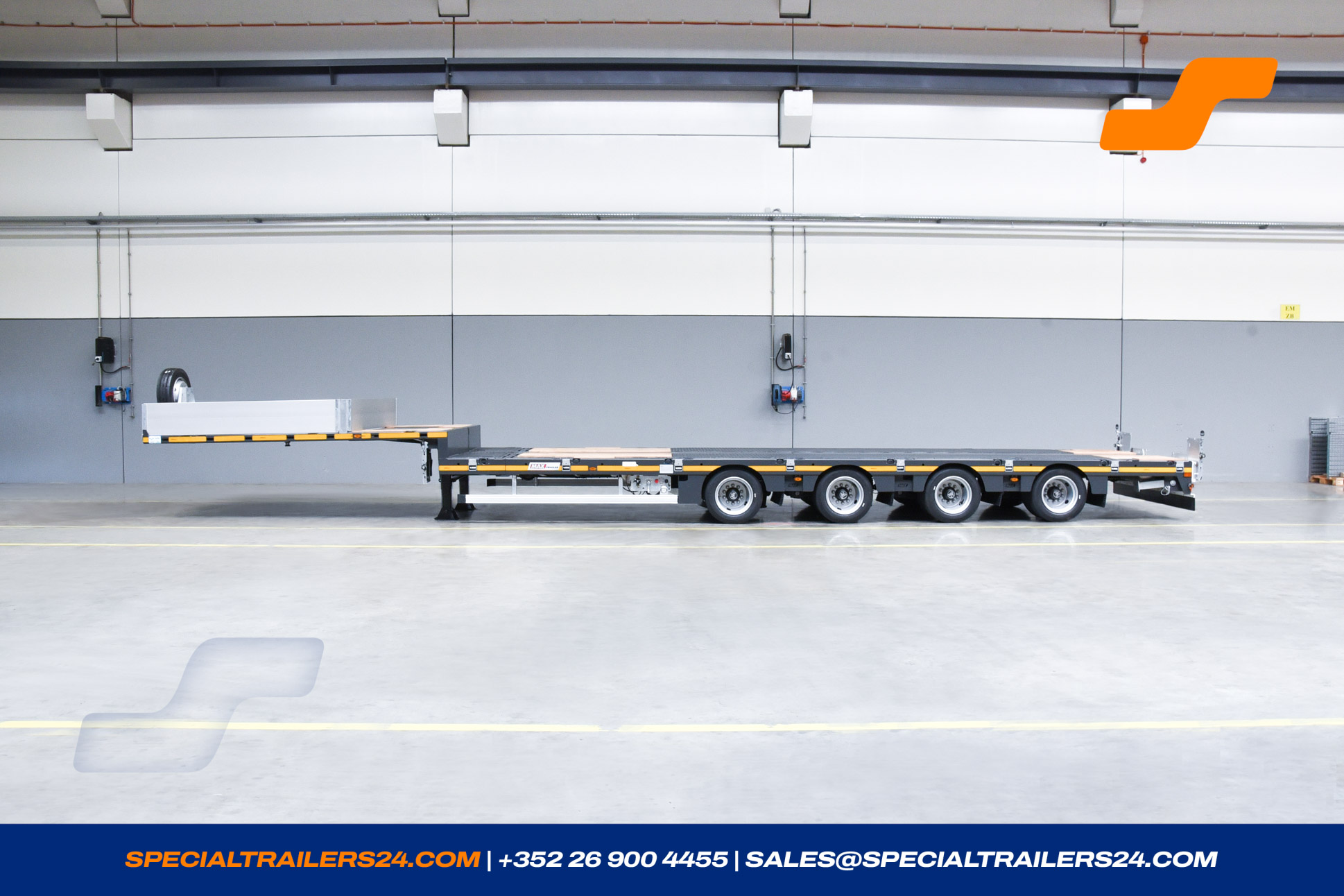 Low loader MAX Trailer MAX100 Vehicle for sale