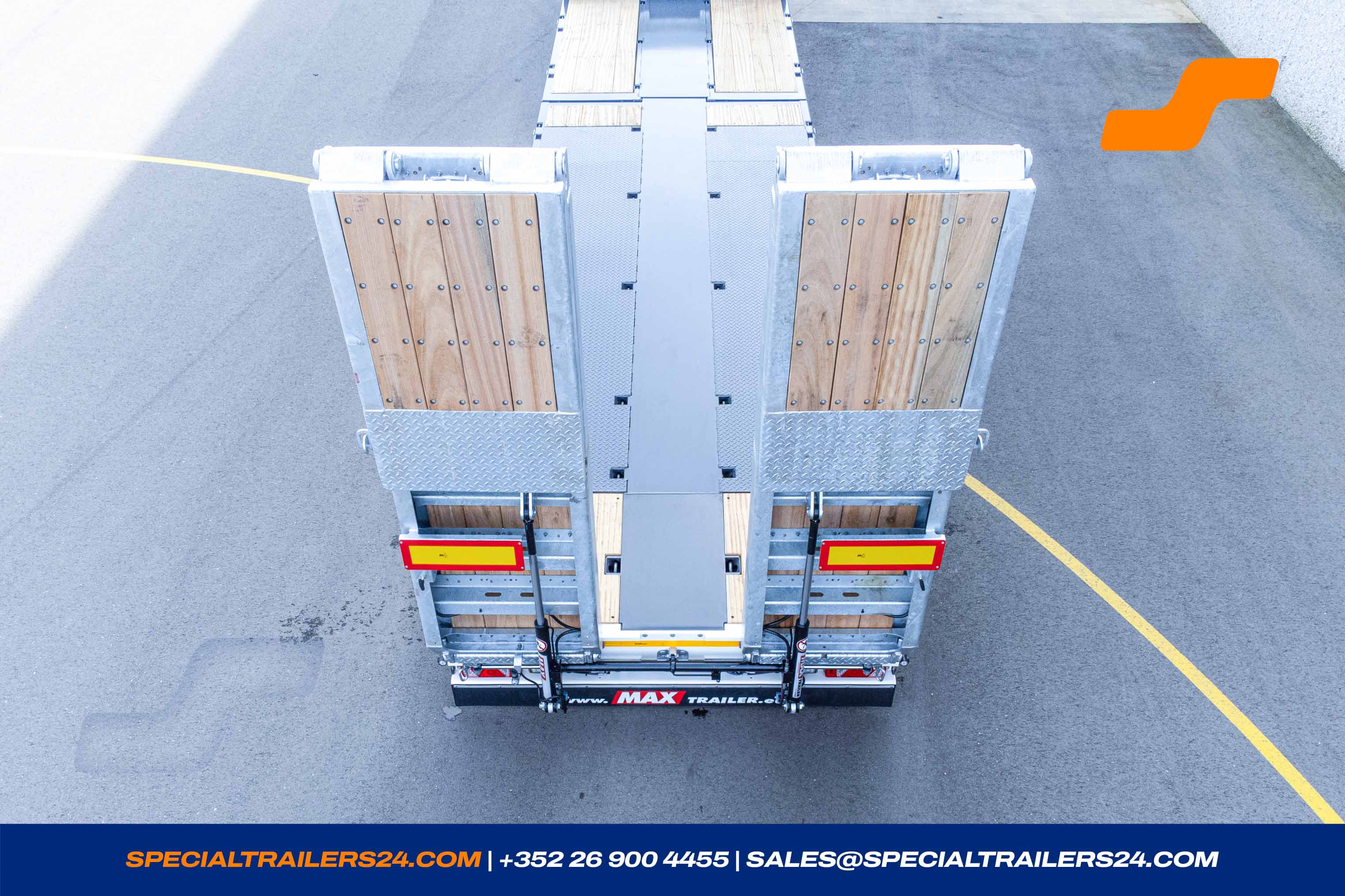 Low loader MAX Trailer MAX100 Vehicle for sale