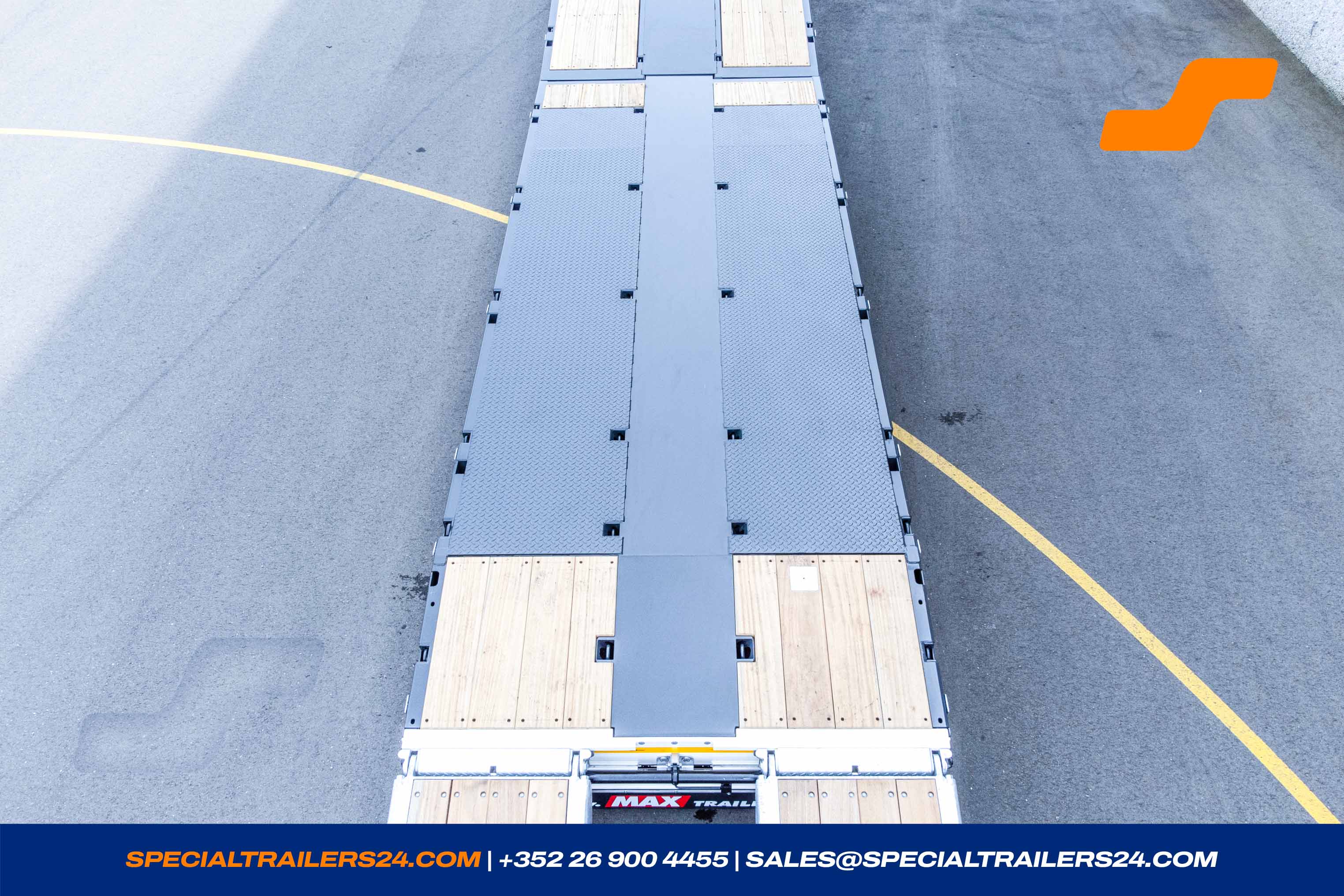 Low loader MAX Trailer MAX100 Vehicle for sale