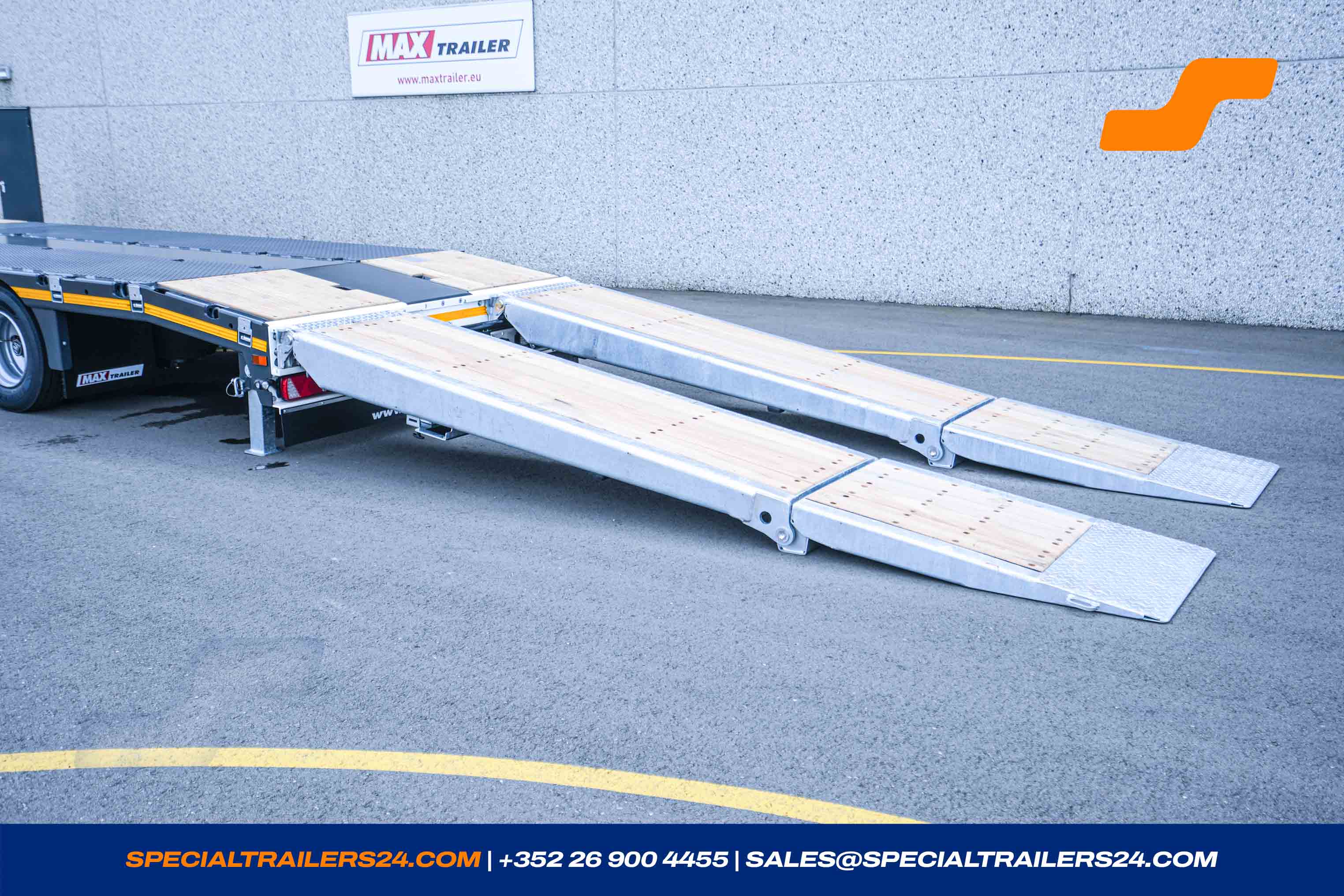 Low loader MAX Trailer MAX100 Vehicle for sale