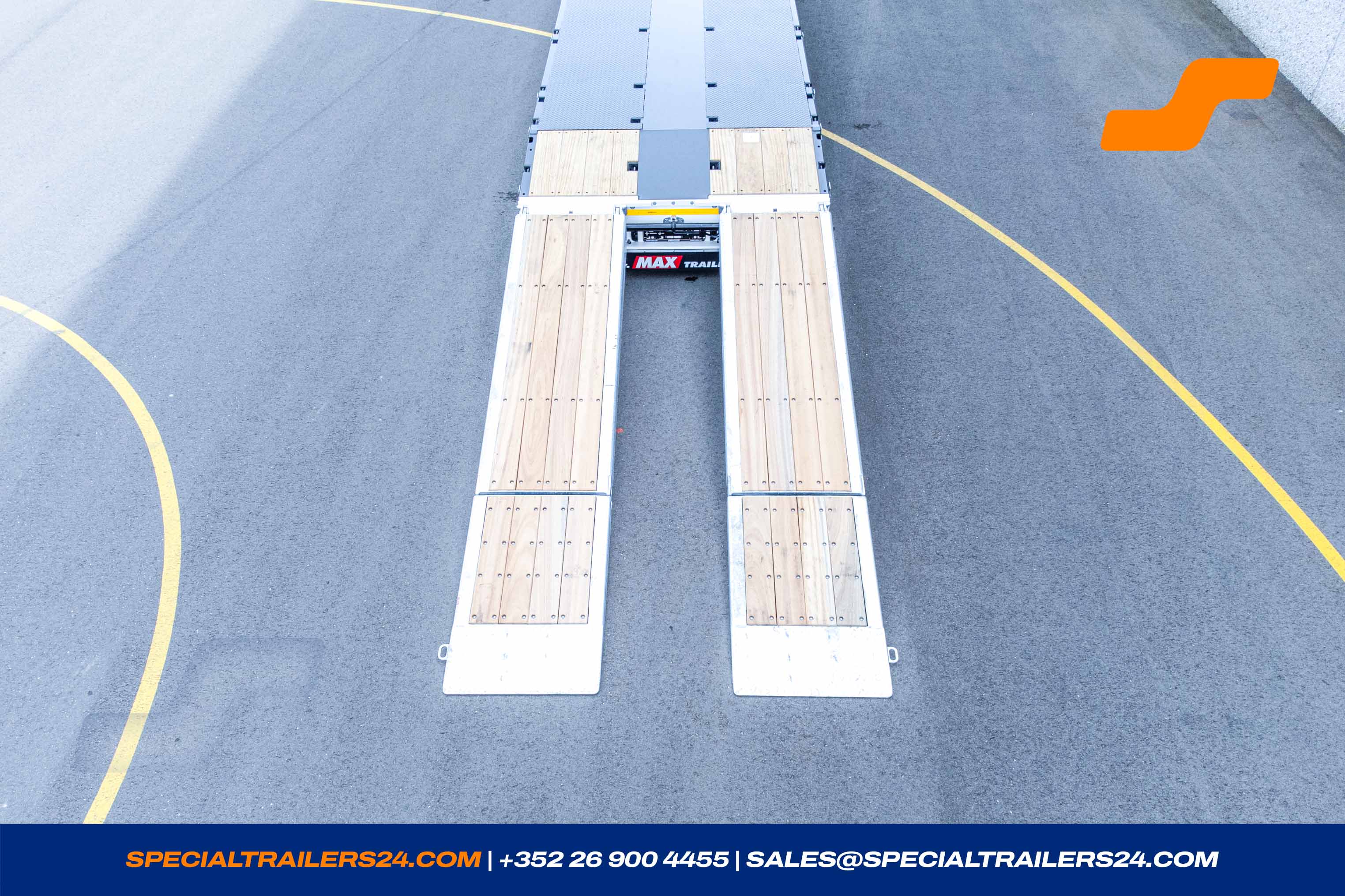 Low loader MAX Trailer MAX100 Vehicle for sale