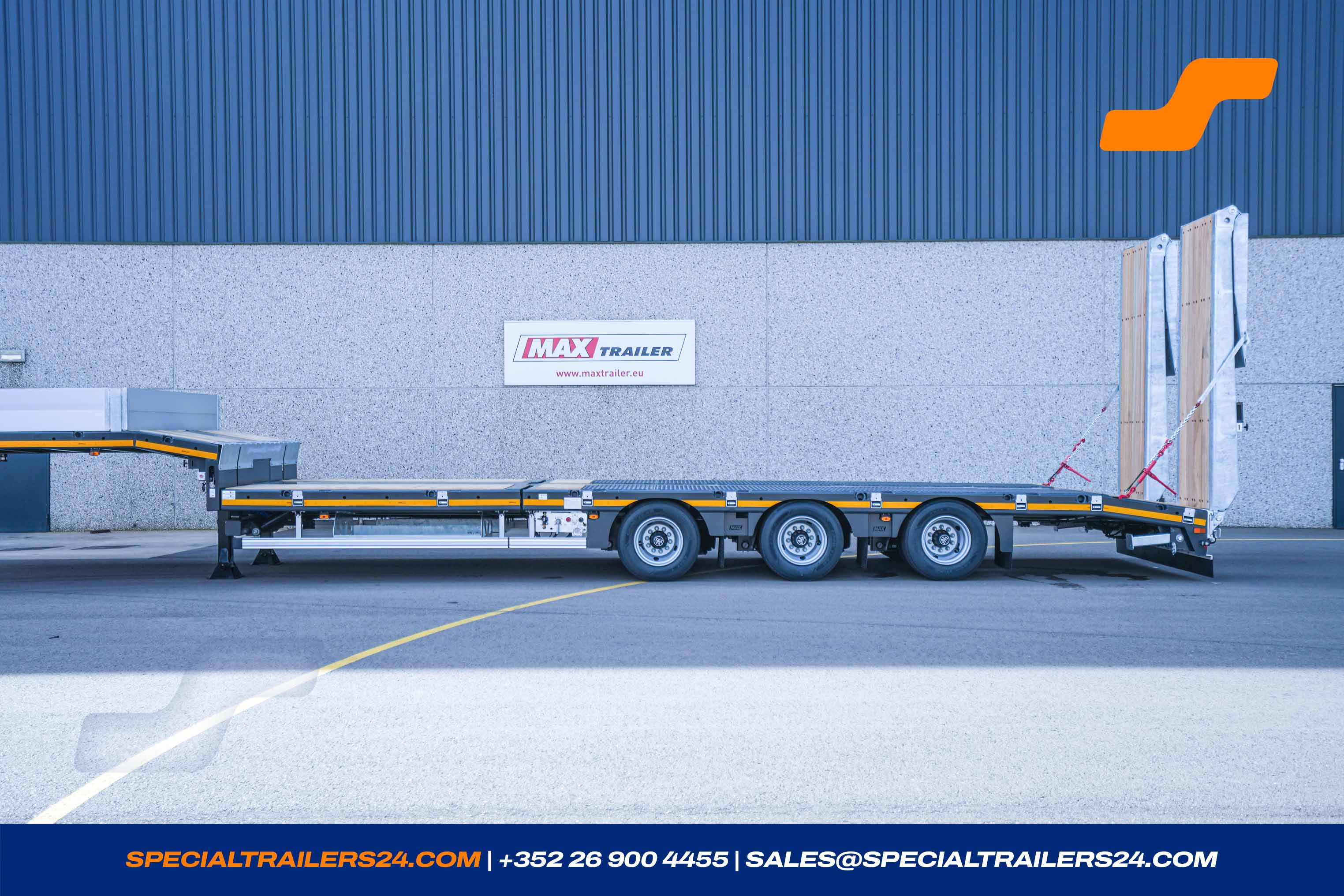 Low loader MAX Trailer MAX100 Vehicle for sale
