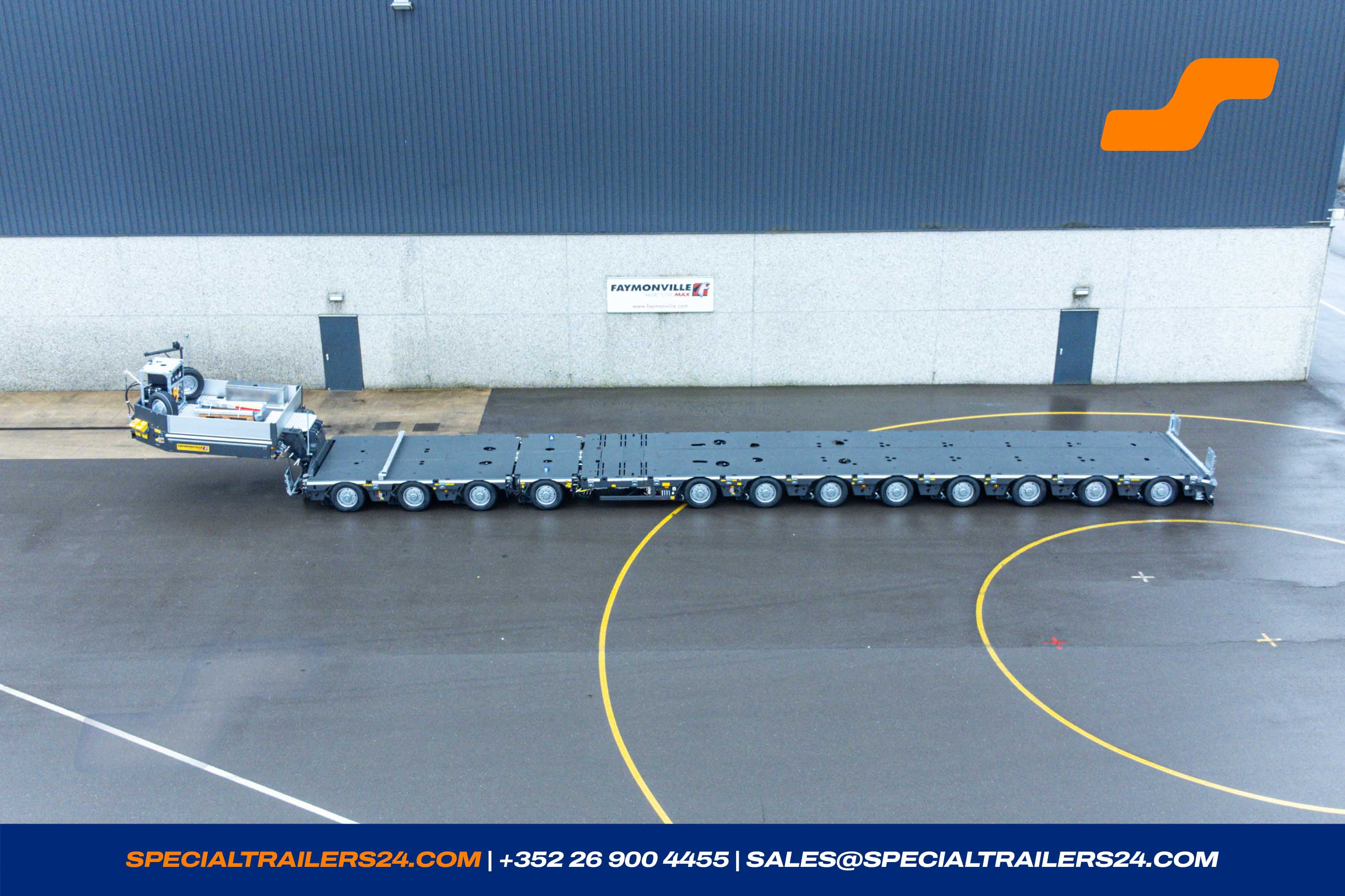 Low loader MAX Trailer MAX100 Vehicle for sale