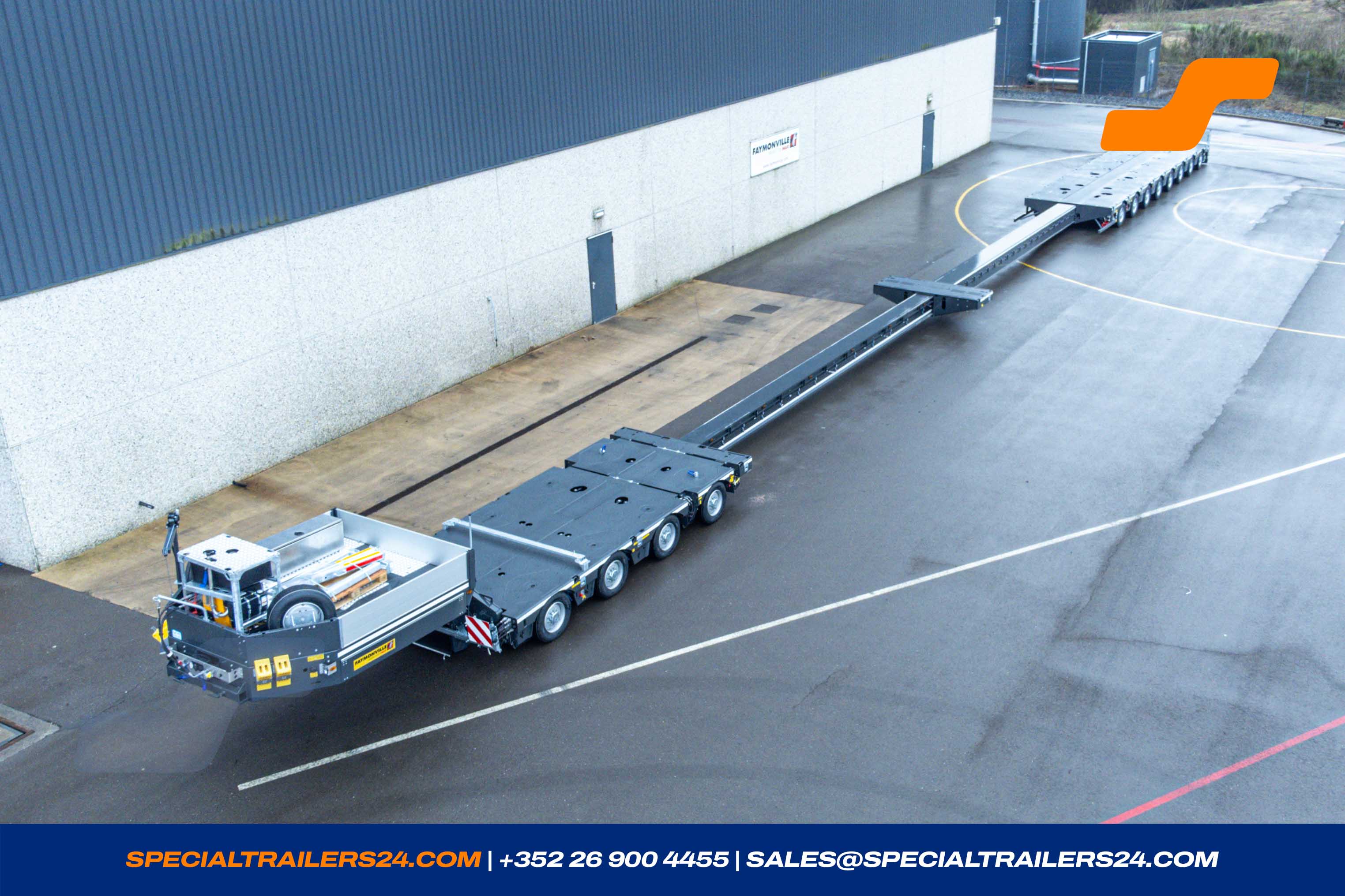 Low loader MAX Trailer MAX100 Vehicle for sale