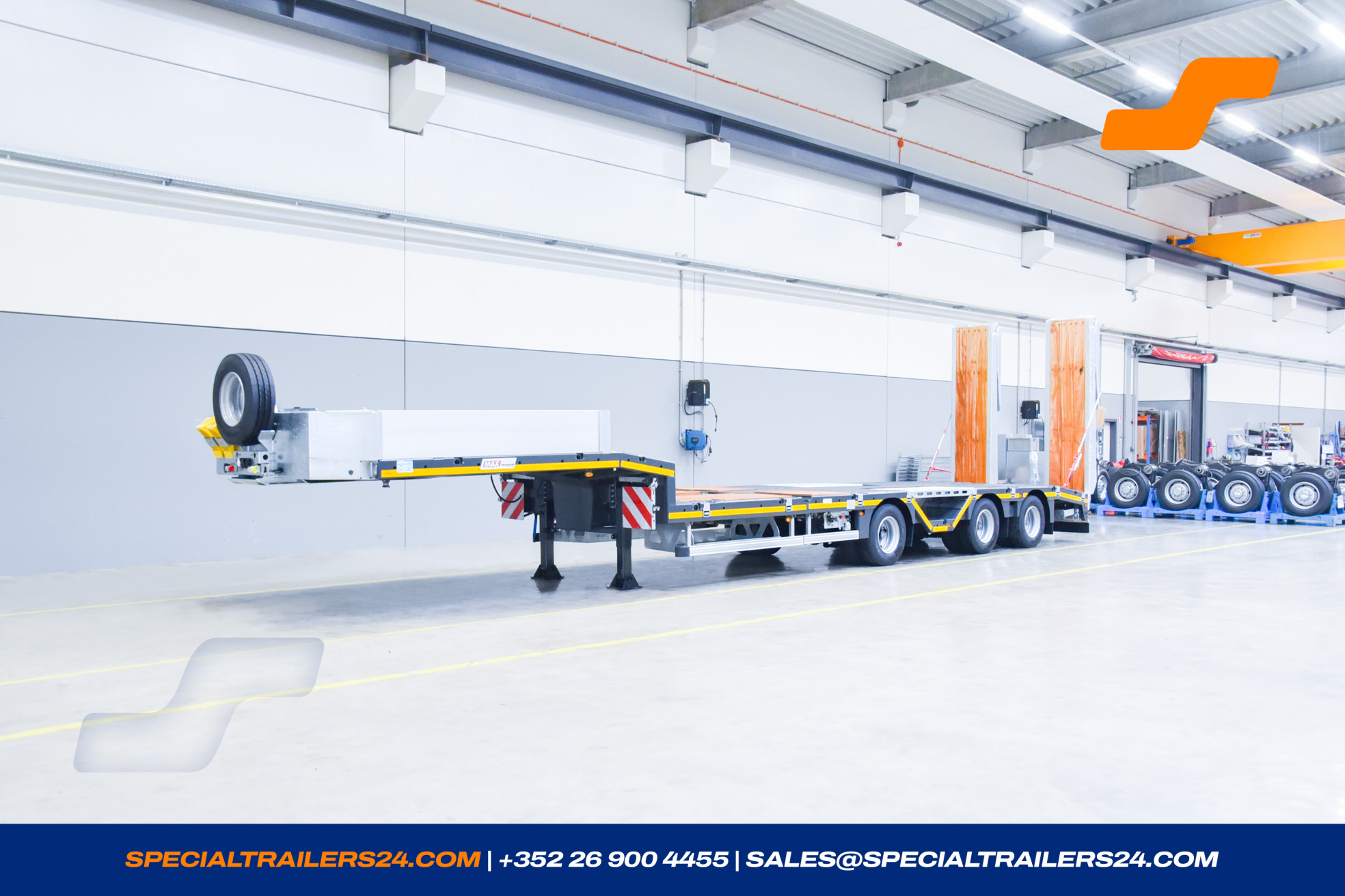 Low loader MAX Trailer MAX100 Vehicle for sale