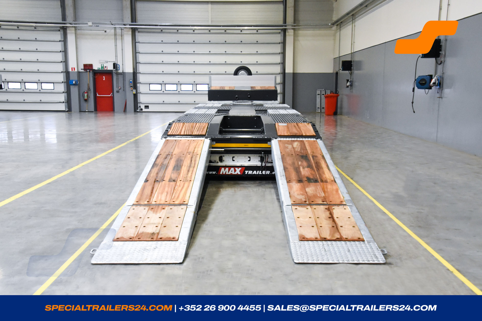 Low loader MAX Trailer MAX100 Vehicle for sale