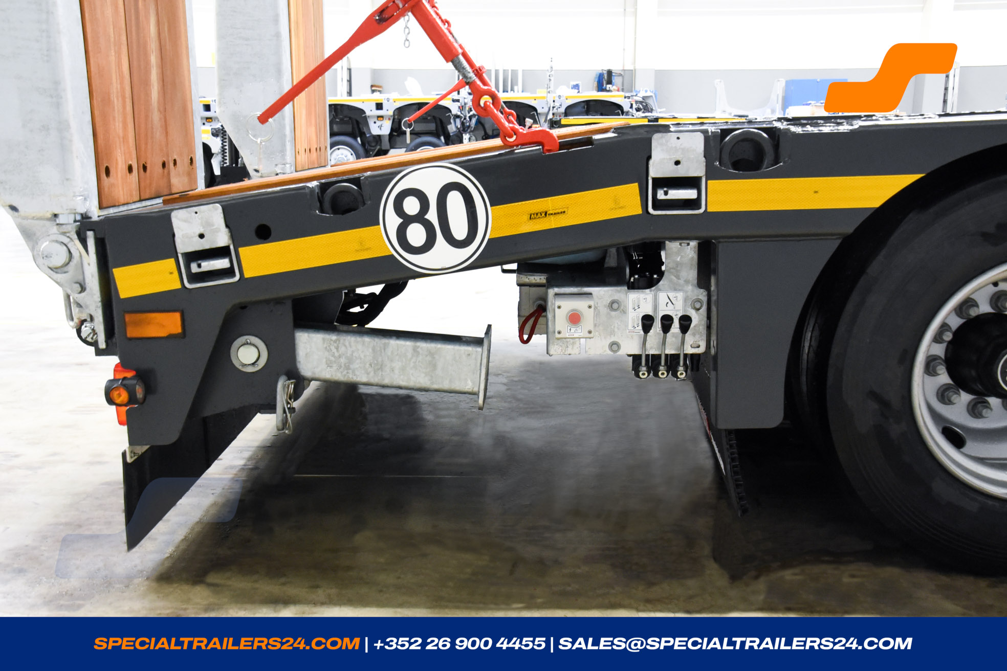 Low loader MAX Trailer MAX100 Vehicle for sale