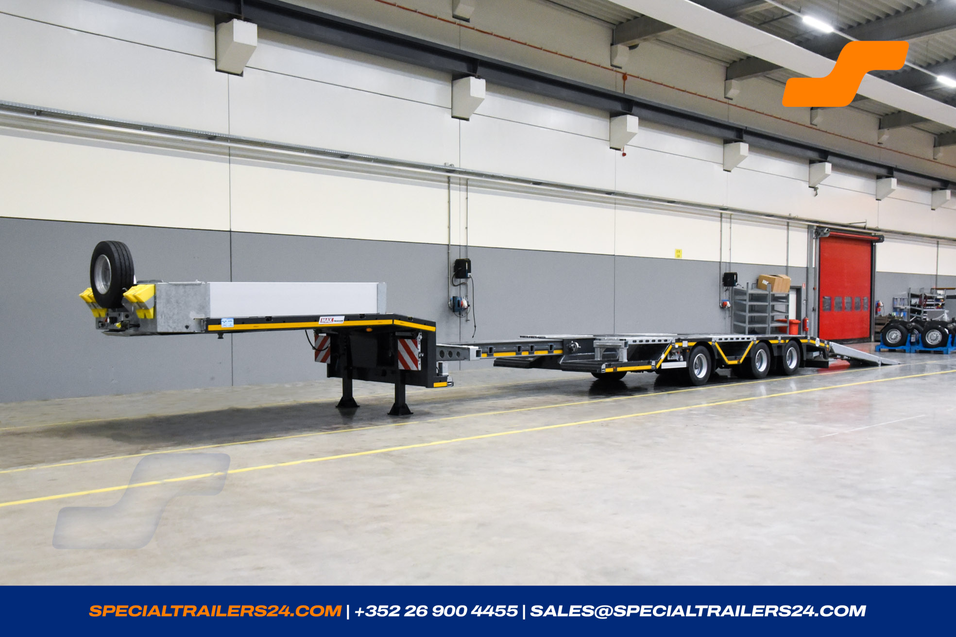 Low loader MAX Trailer MAX100 Vehicle for sale