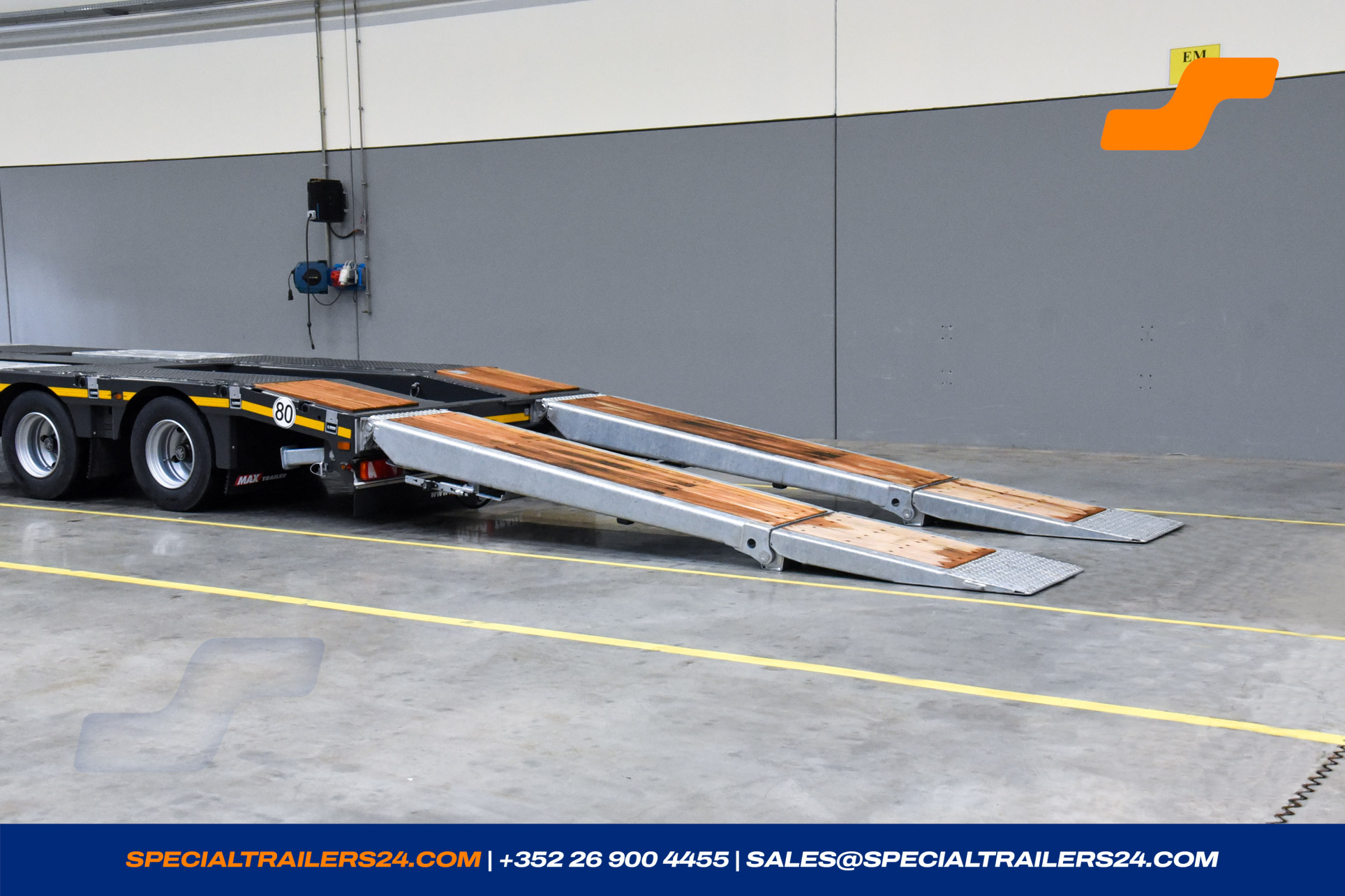 Low loader MAX Trailer MAX100 Vehicle for sale