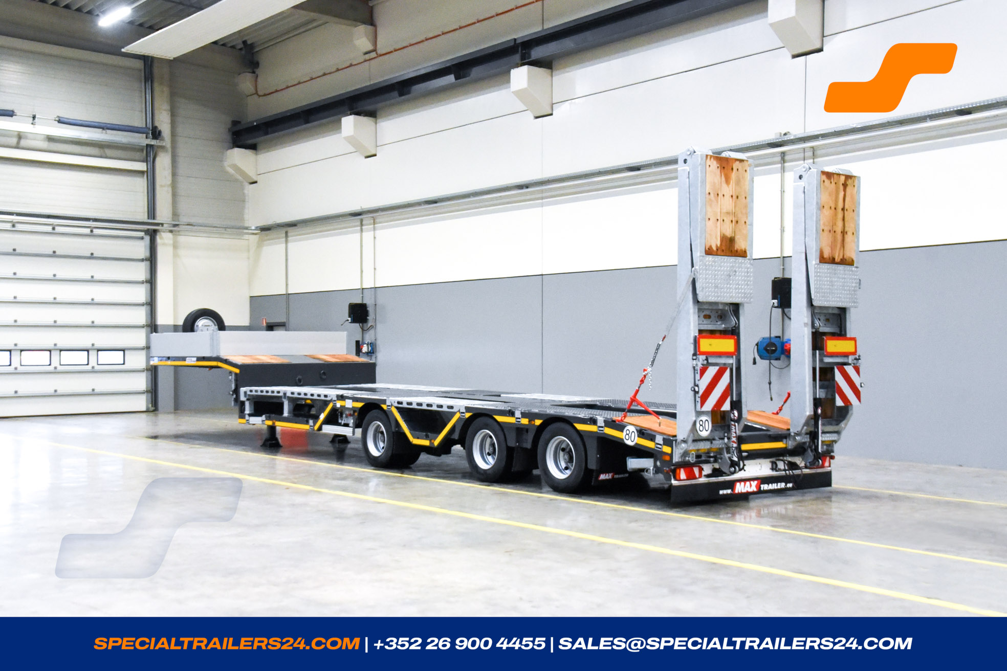 Low loader MAX Trailer MAX100 Vehicle for sale