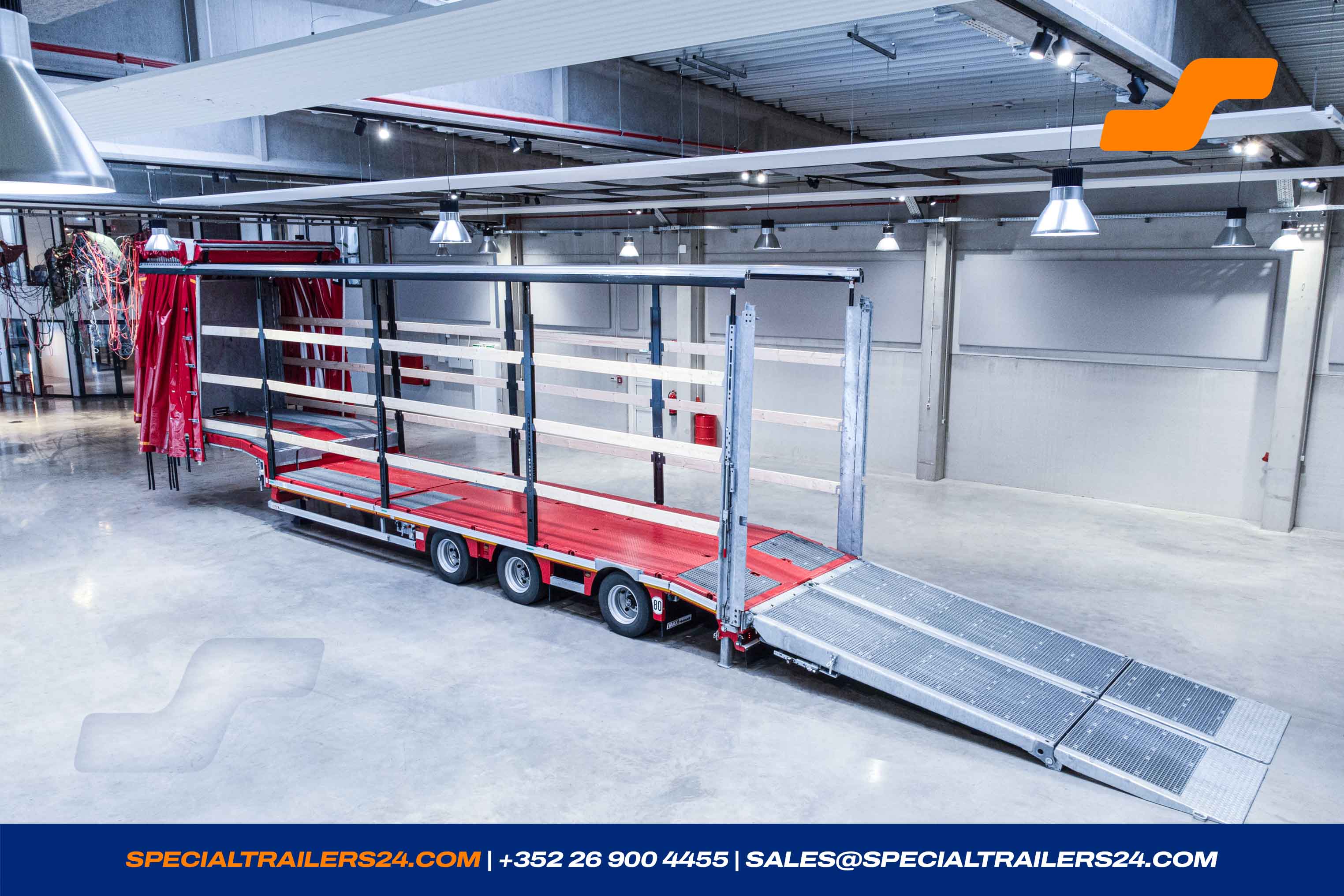 Low loader MAX Trailer MAX100 Vehicle for sale