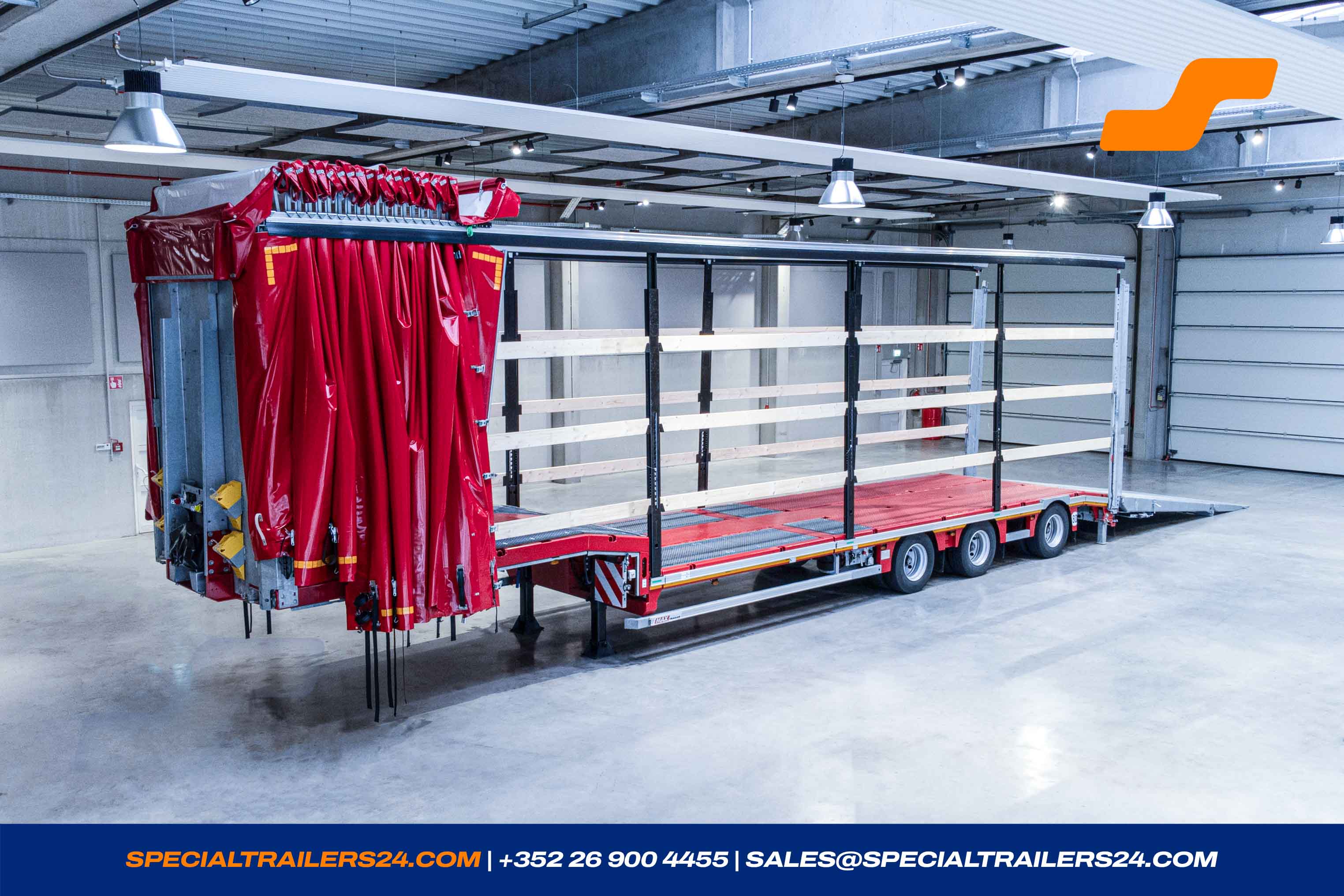 Low loader MAX Trailer MAX100 Vehicle for sale