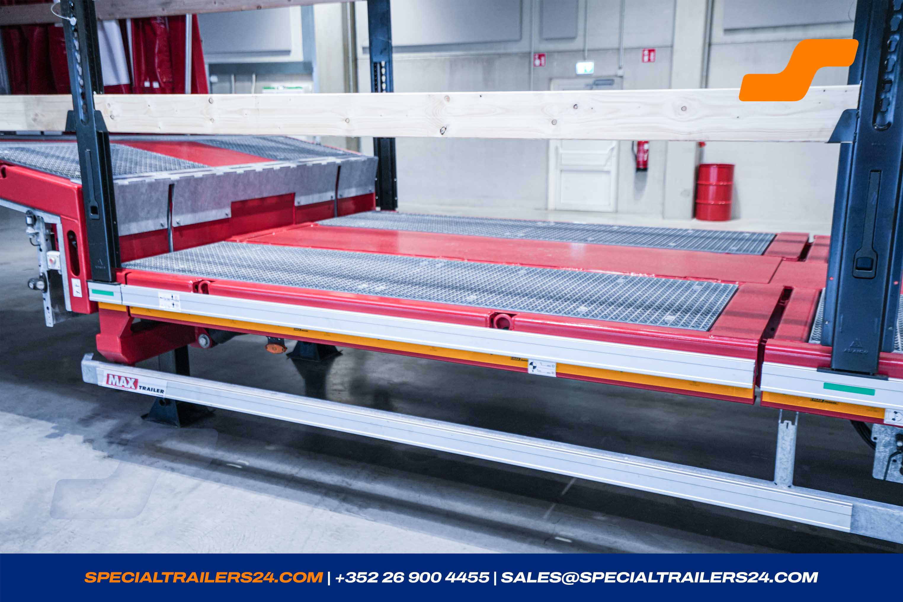 Low loader MAX Trailer MAX100 Vehicle for sale