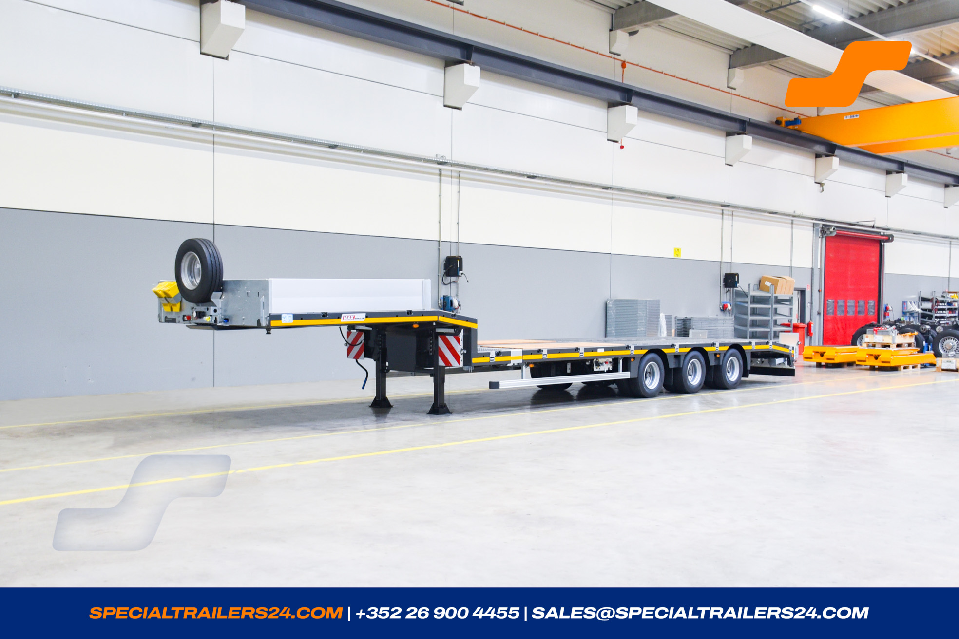 Semi-dieplader MAX Trailer MAX100 Voertuig te koop (image count prefix 4/28)