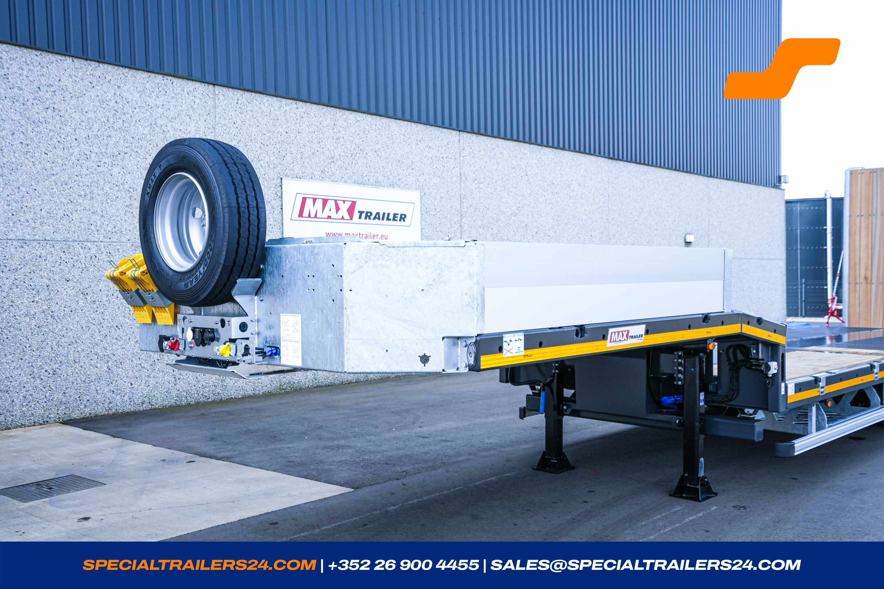 Low loader MAX Trailer MAX100 Vehicle for sale