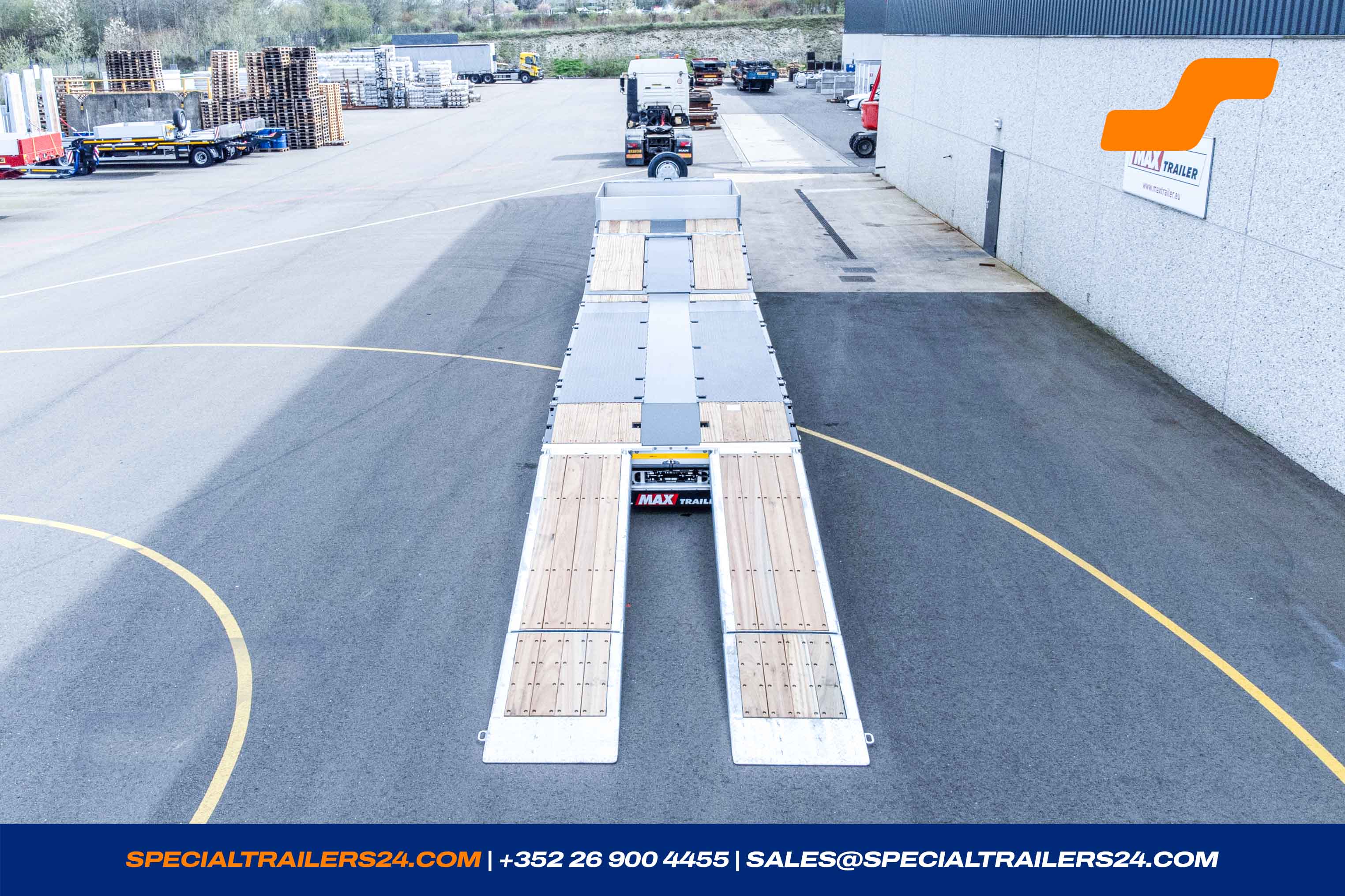 Low loader MAX Trailer MAX100 Vehicle for sale